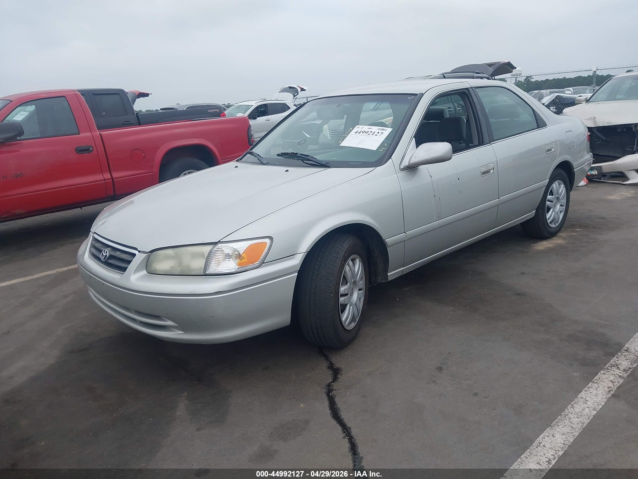 2001 Toyota Camry Ce/le/xle Silver vin: 4T1BG22K61U074589