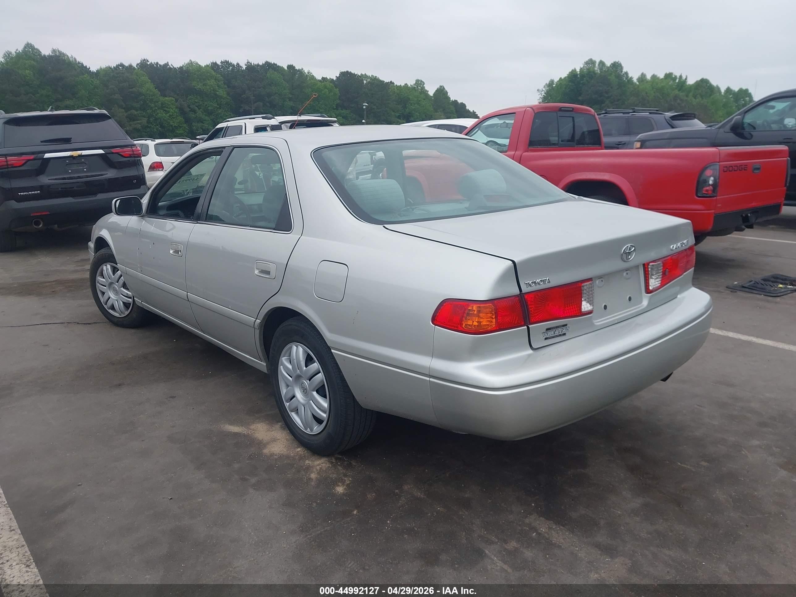 2001 Toyota Camry Ce/le/xle Silver vin: 4T1BG22K61U074589