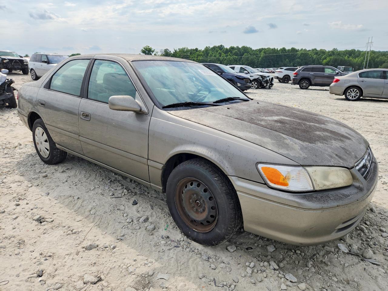 2001 Toyota Camry Ce Серый vin: 4T1BG22K61U079274