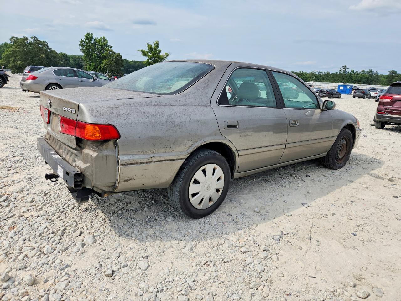 2001 Toyota Camry Ce Серый vin: 4T1BG22K61U079274