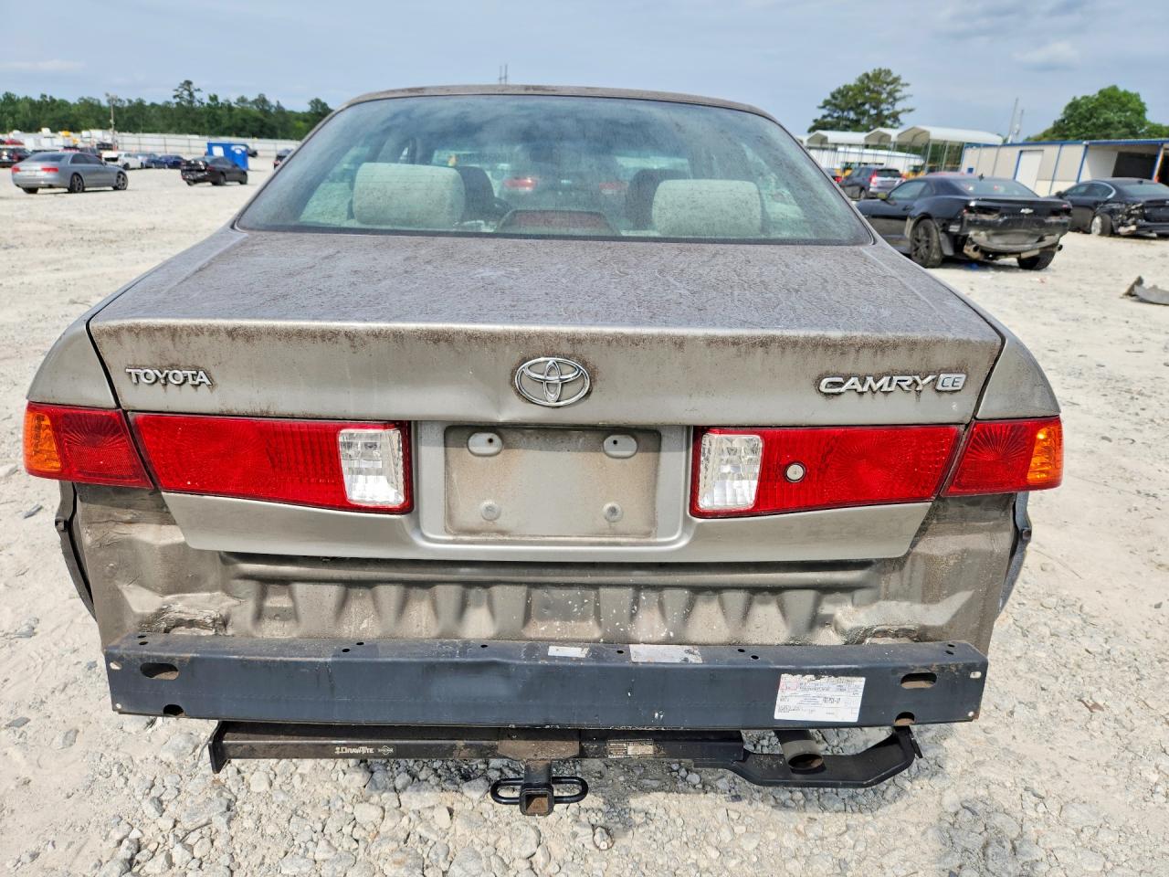 2001 Toyota Camry Ce Серый vin: 4T1BG22K61U079274