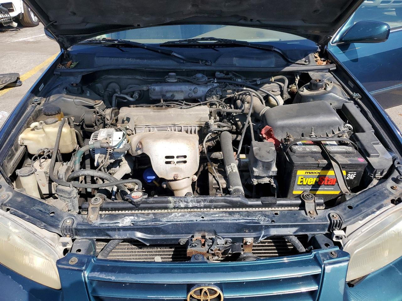 1997 Toyota Camry Le Зеленый vin: 4T1BG22K6VU748598