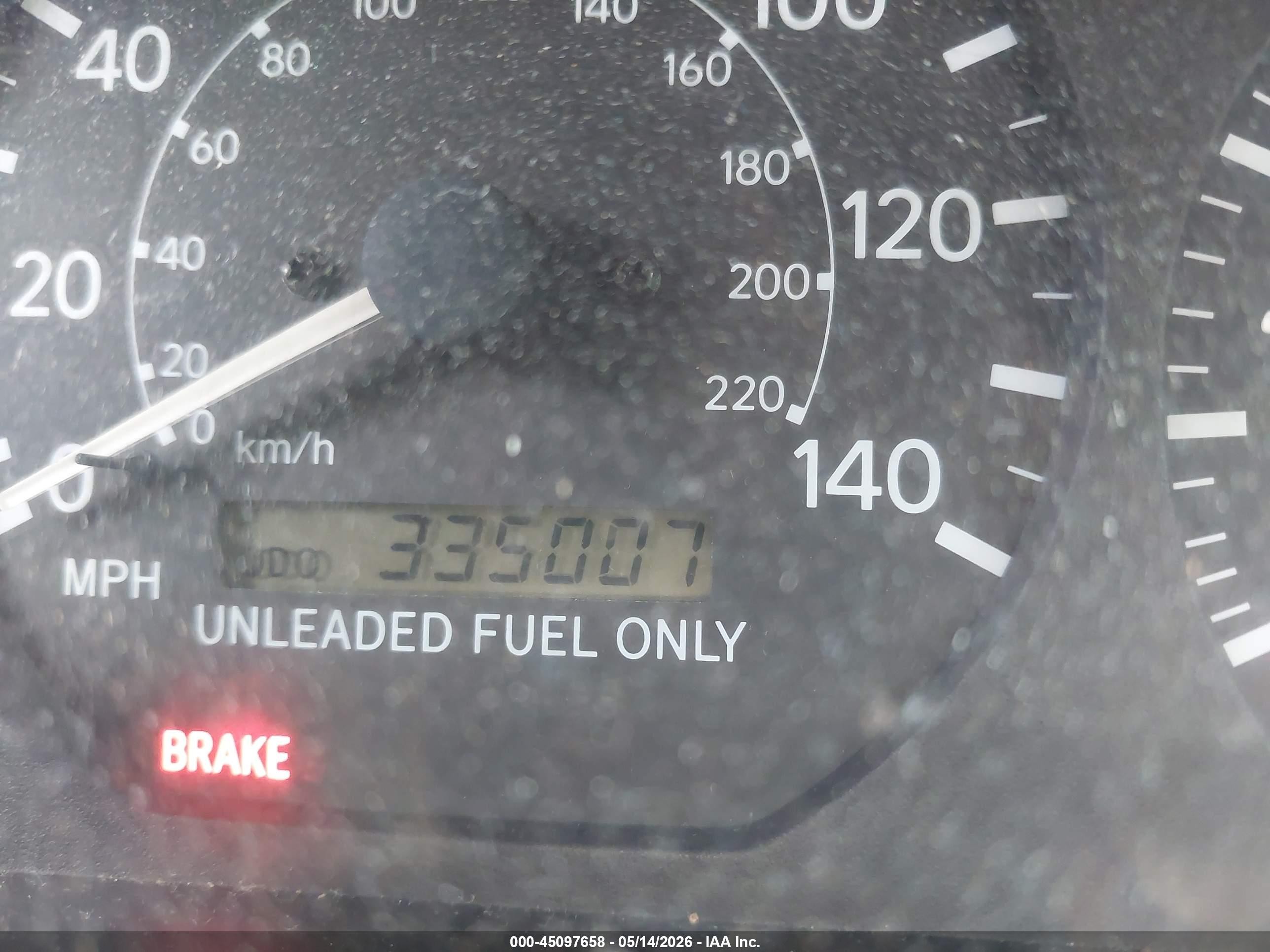 1997 Toyota Camry Le Золотой vin: 4T1BG22K6VU751520