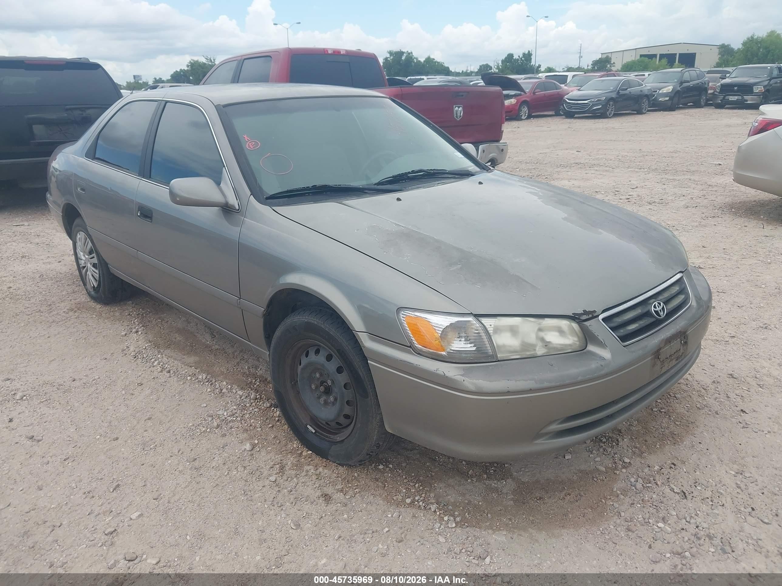 2000 Toyota Camry Le Gray vin: 4T1BG22K6YU617854