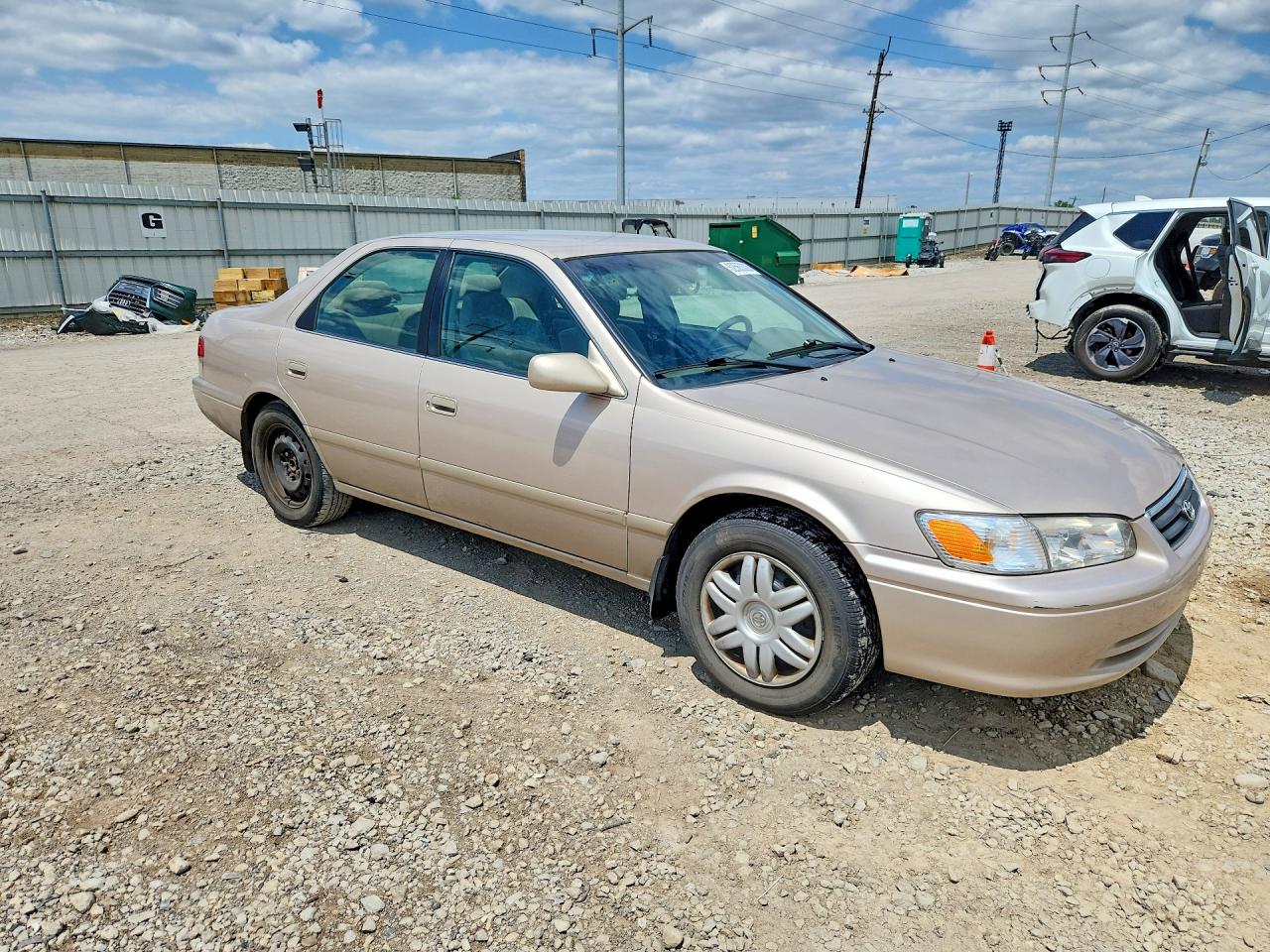 2000 Toyota Camry Le Beige vin: 4T1BG22K6YU977299
