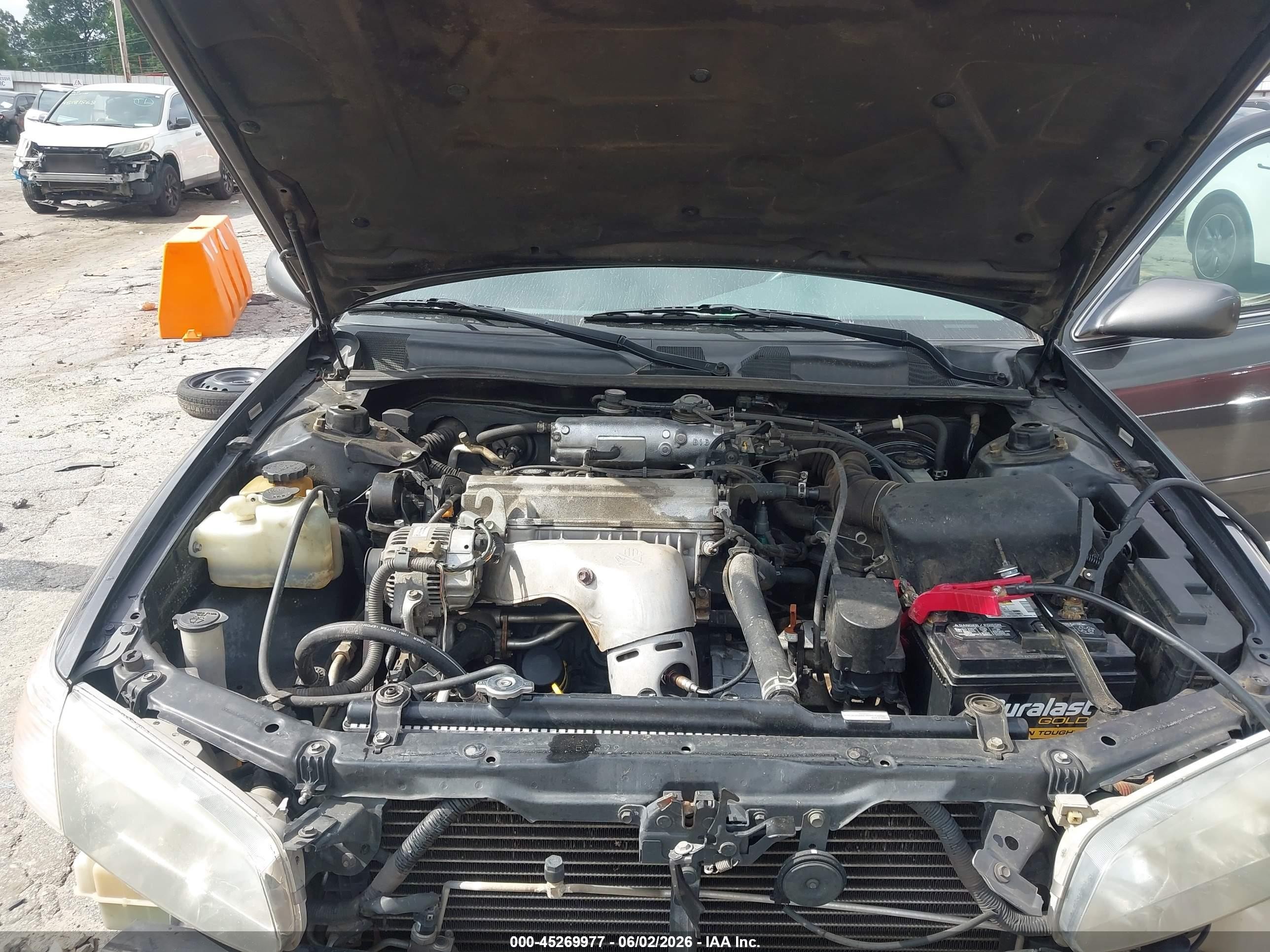 2001 Toyota Camry Le Серый vin: 4T1BG22K71U808592
