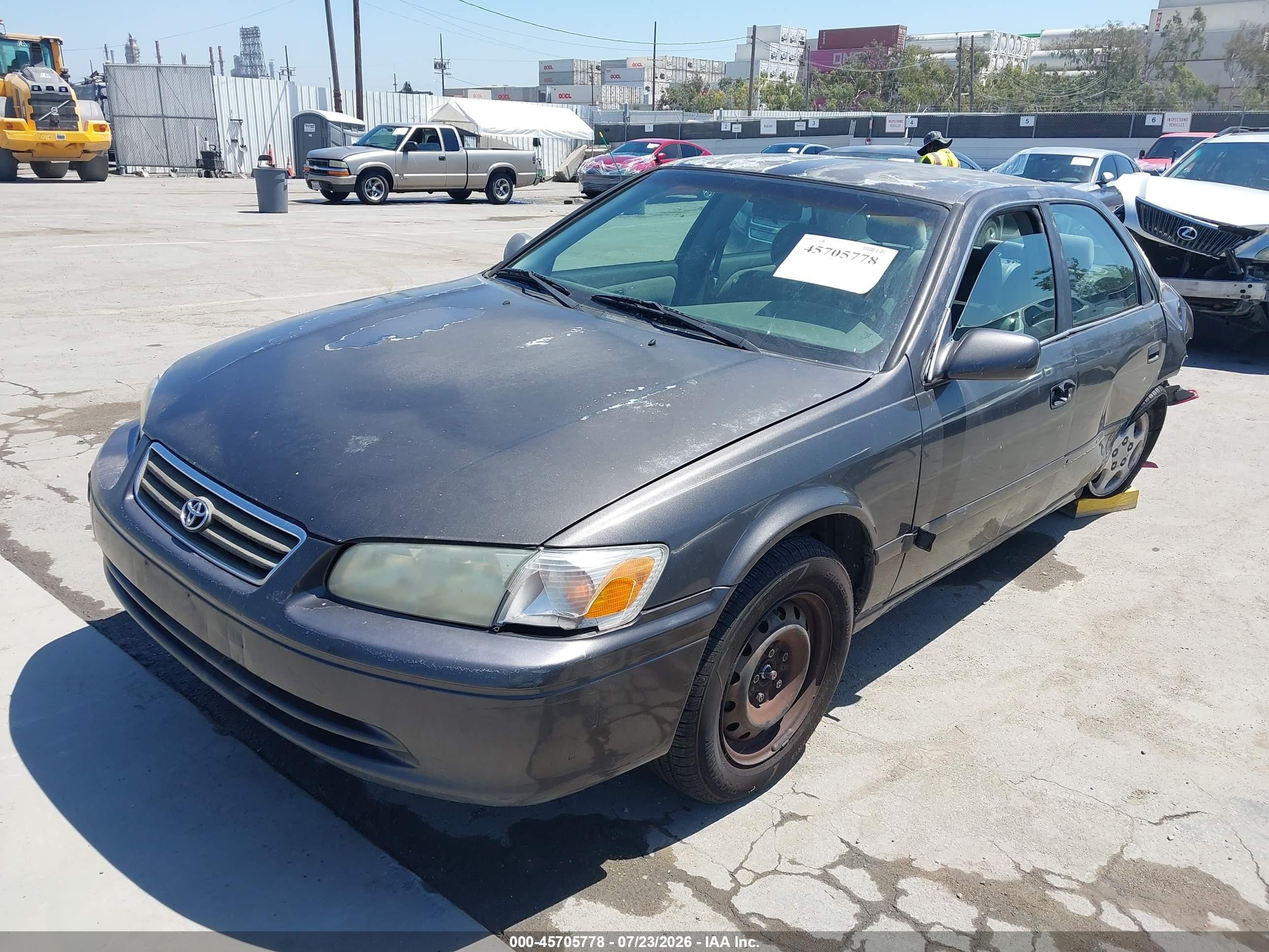 2001 Toyota Camry Ce Gray vin: 4T1BG22K71U853418