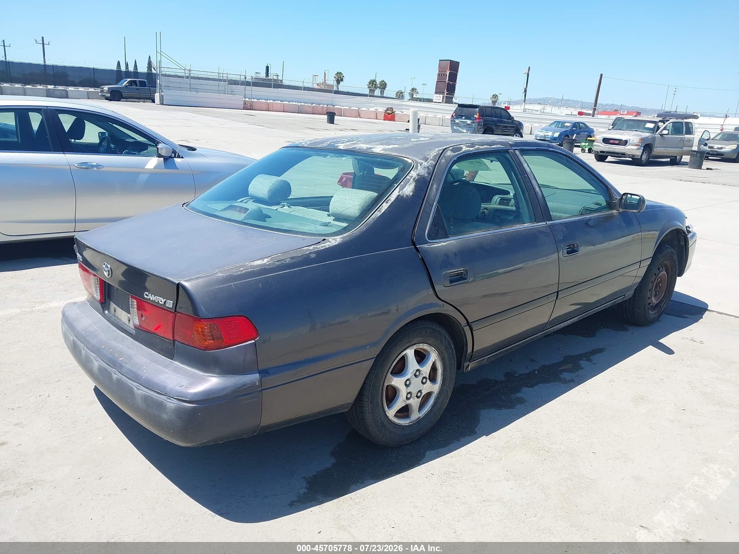 2001 Toyota Camry Ce Gray vin: 4T1BG22K71U853418