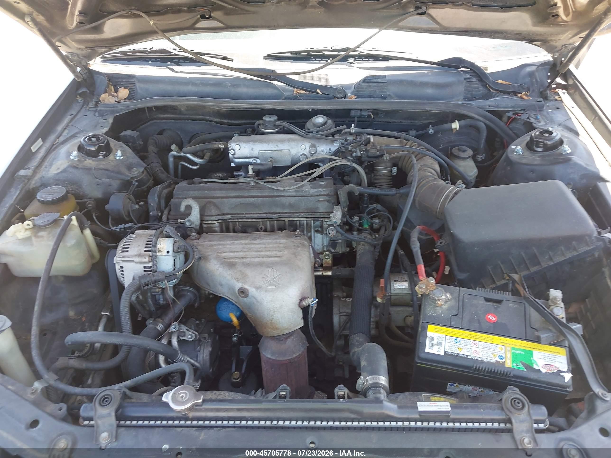 2001 Toyota Camry Ce Gray vin: 4T1BG22K71U853418