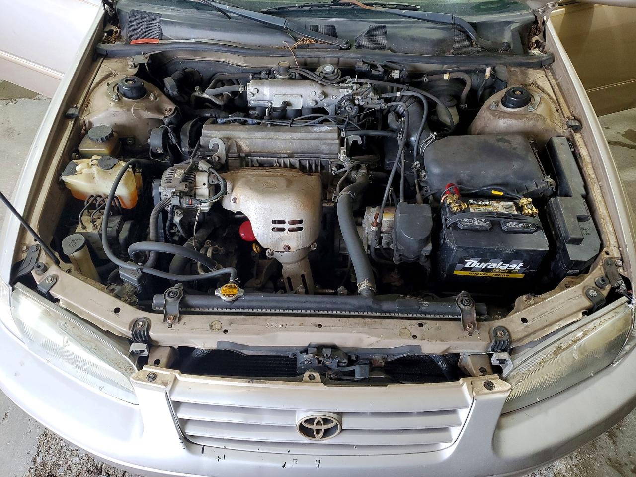 1997 Toyota Camry Le Beige vin: 4T1BG22K7VU053305