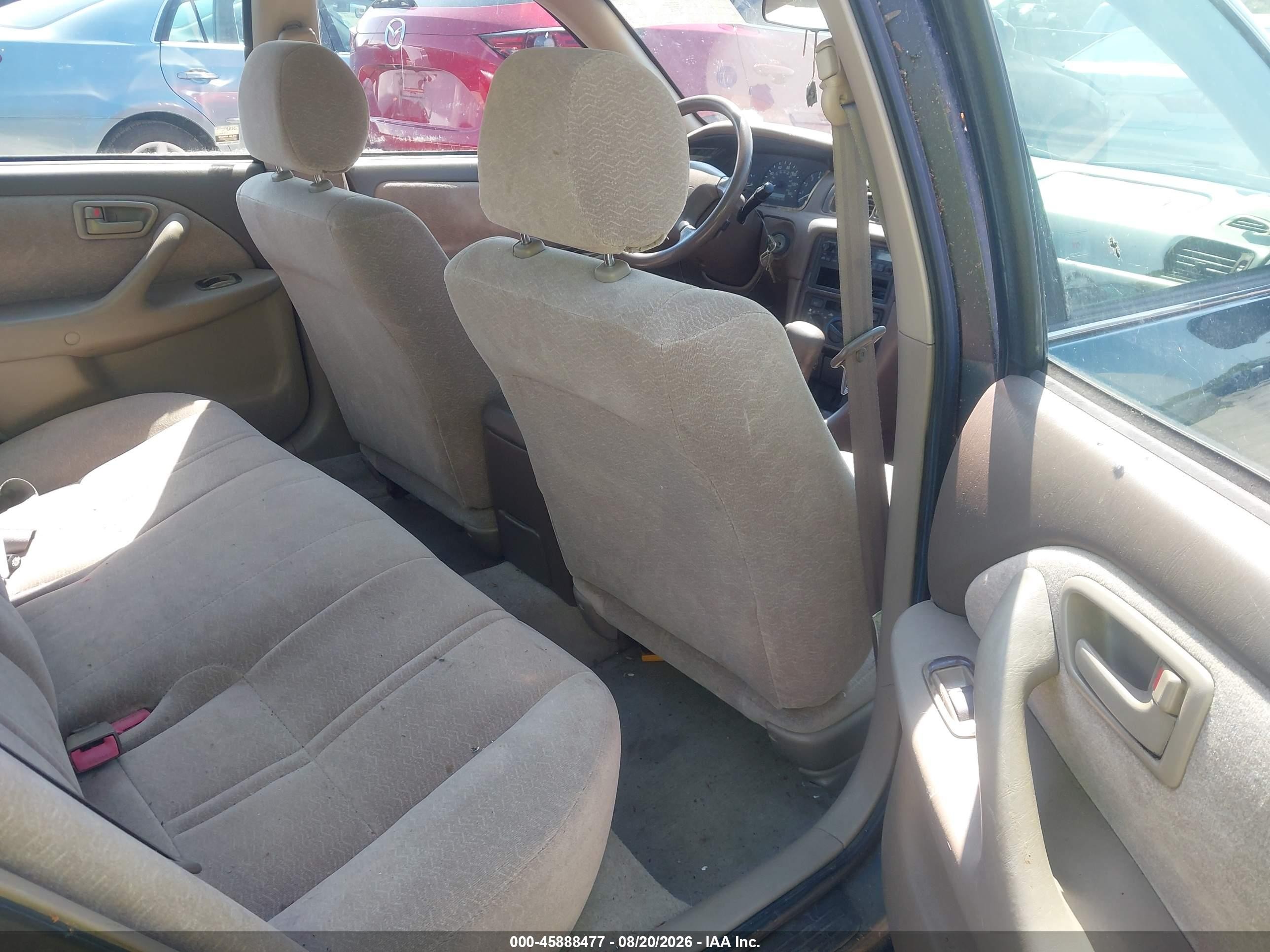 1997 Toyota Camry Le Green vin: 4T1BG22K7VU795235