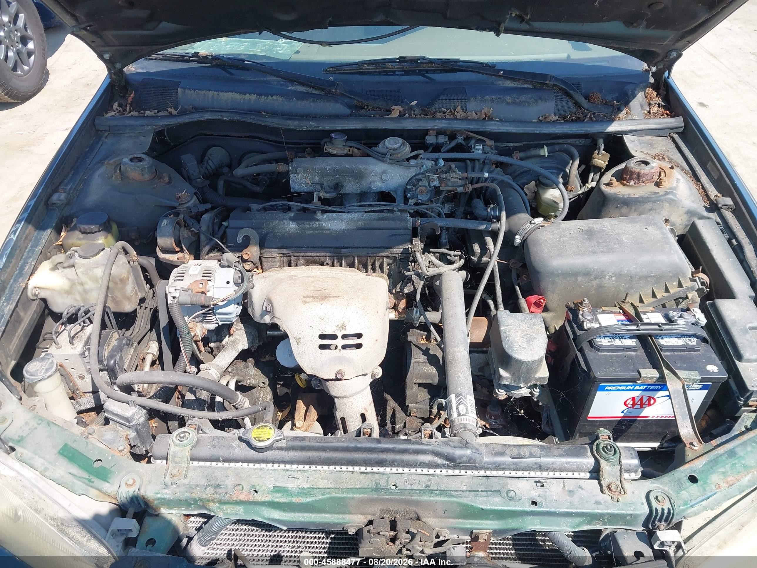 1997 Toyota Camry Le Green vin: 4T1BG22K7VU795235