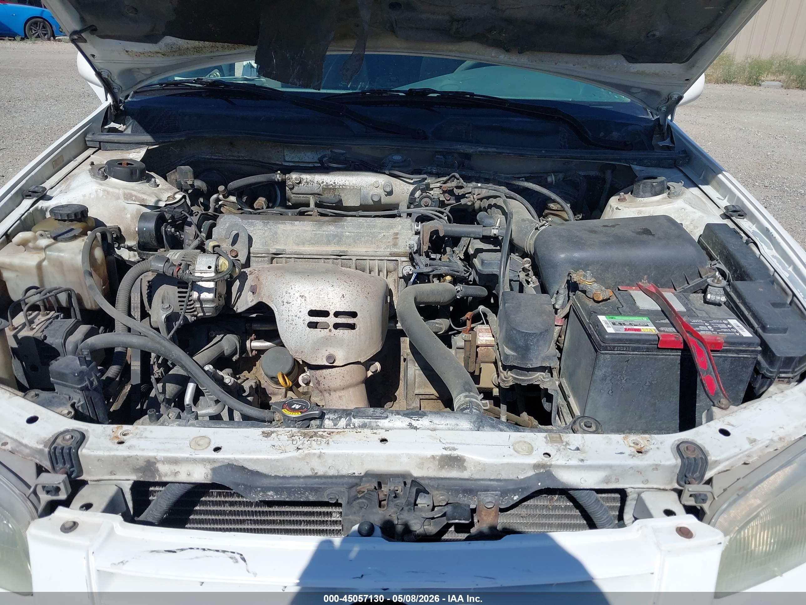 1998 Toyota Camry Le White vin: 4T1BG22K7WU360023