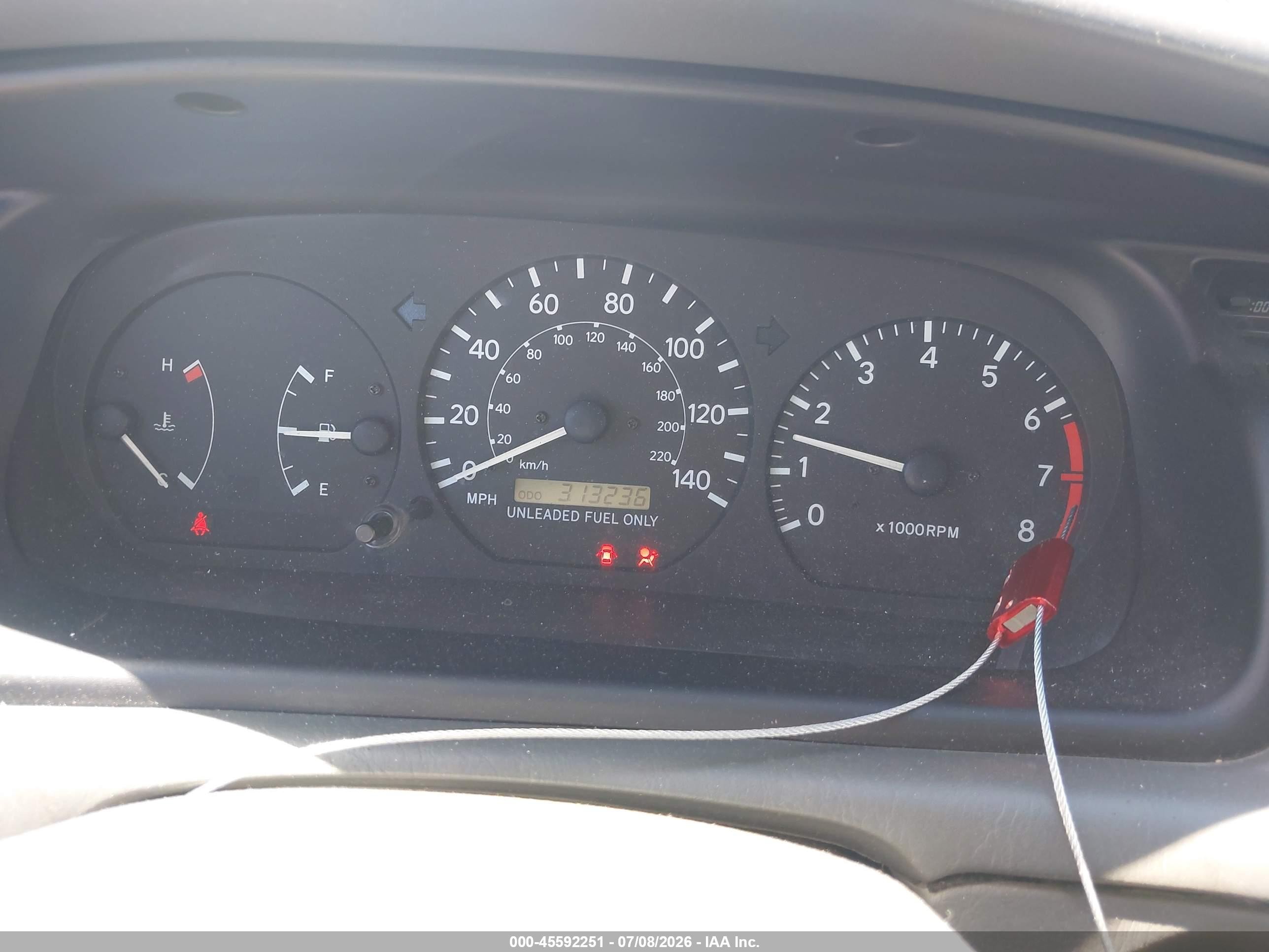 1998 Toyota Camry Ce Green vin: 4T1BG22K7WU857363