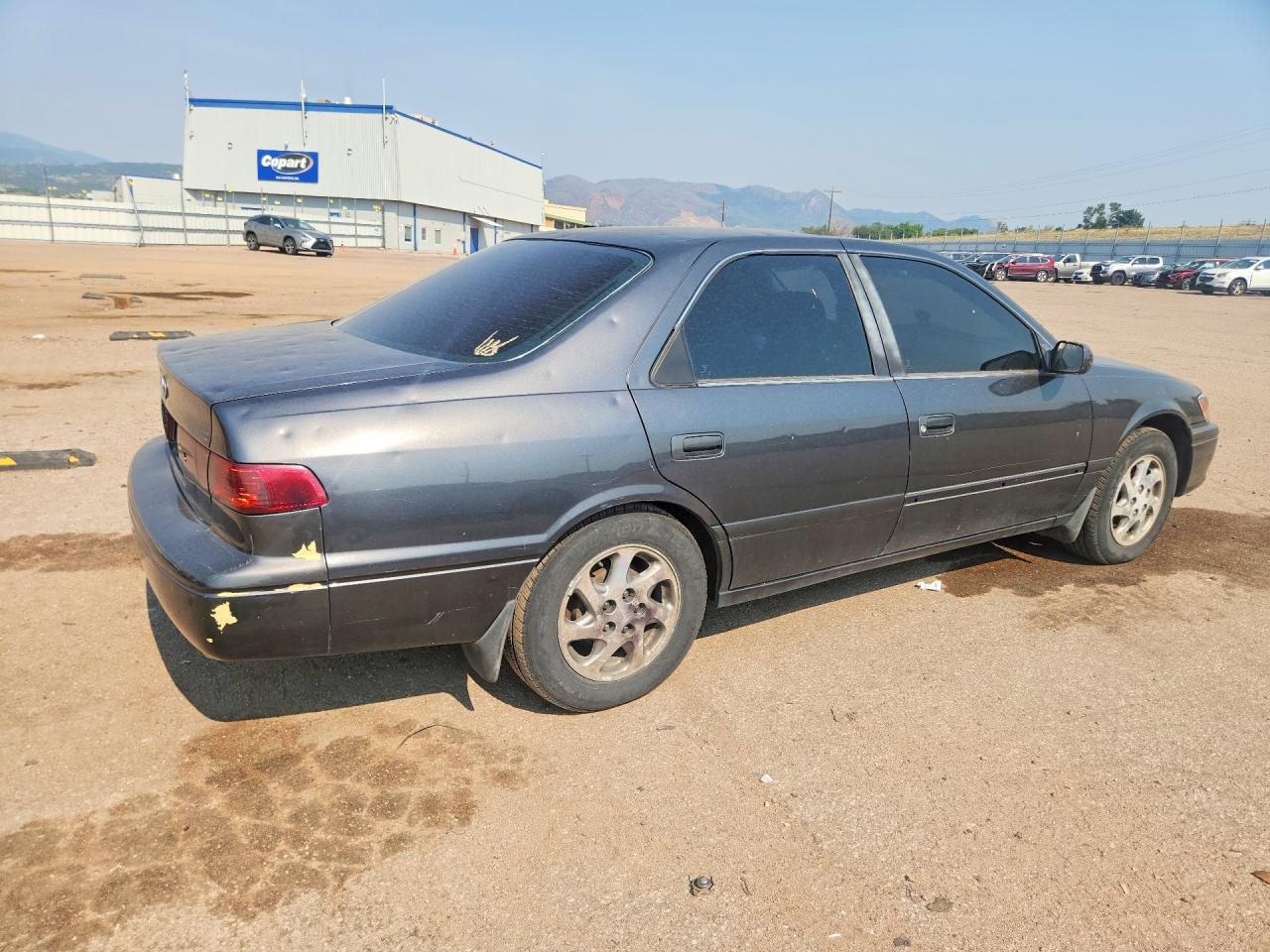 2000 Toyota Camry Le Gray vin: 4T1BG22K7YU968661