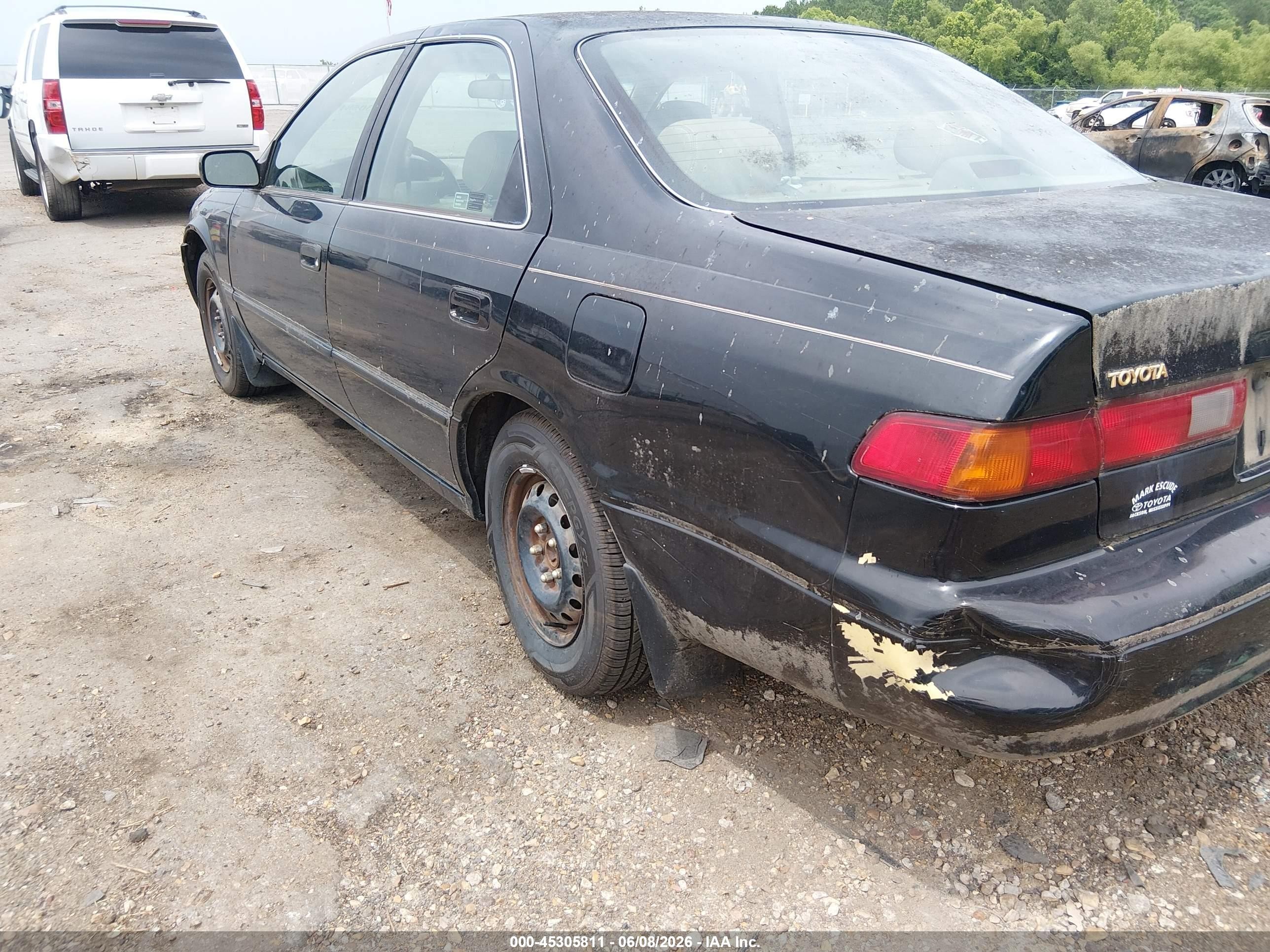 1997 Toyota Camry Ce/le/xle Черный vin: 4T1BG22K8VU810972
