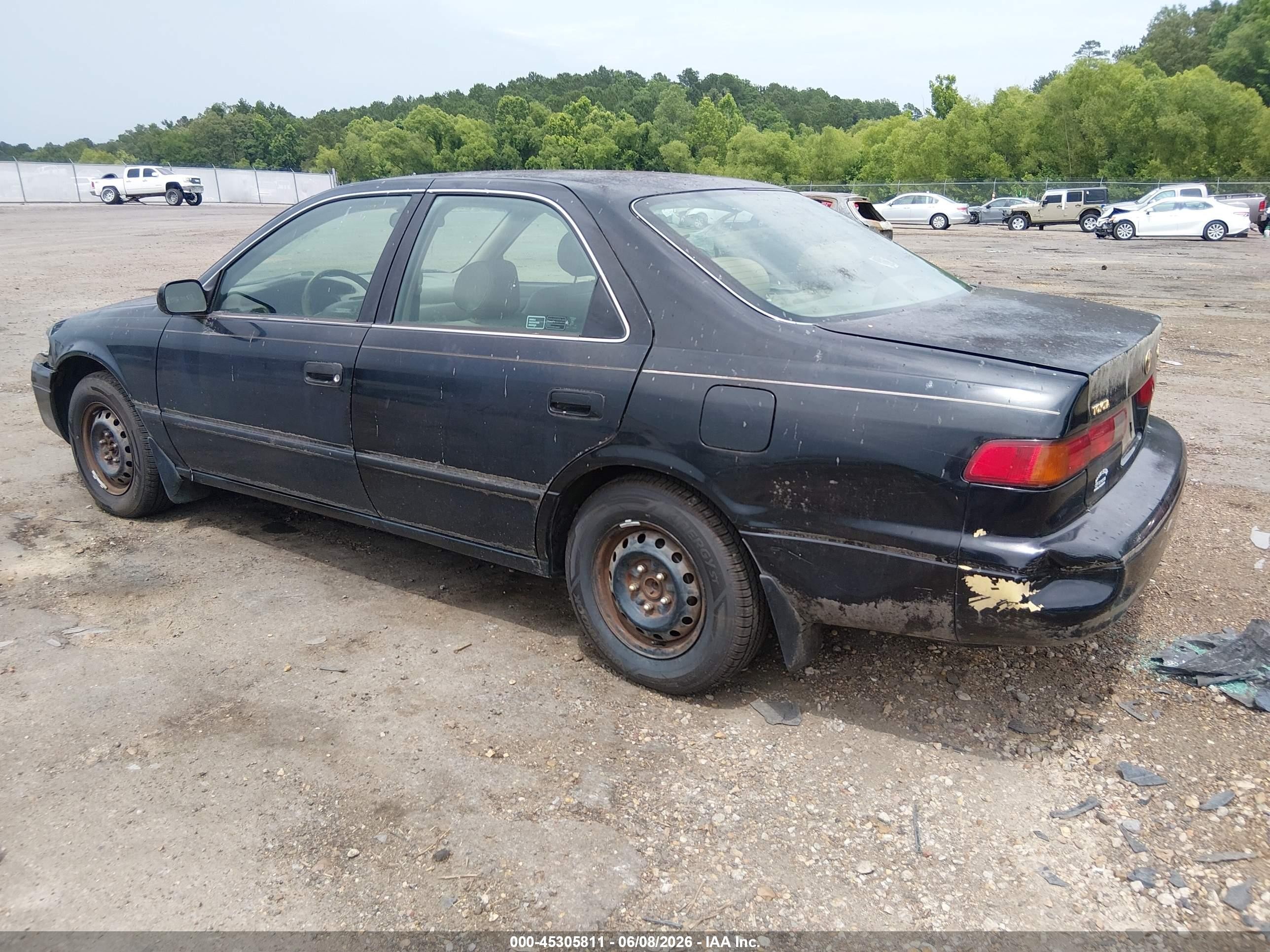 1997 Toyota Camry Ce/le/xle Черный vin: 4T1BG22K8VU810972