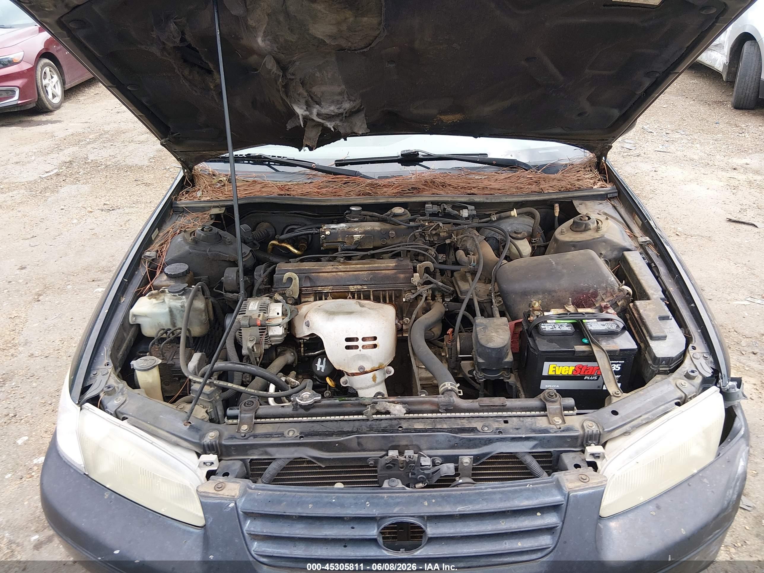 1997 Toyota Camry Ce/le/xle Черный vin: 4T1BG22K8VU810972