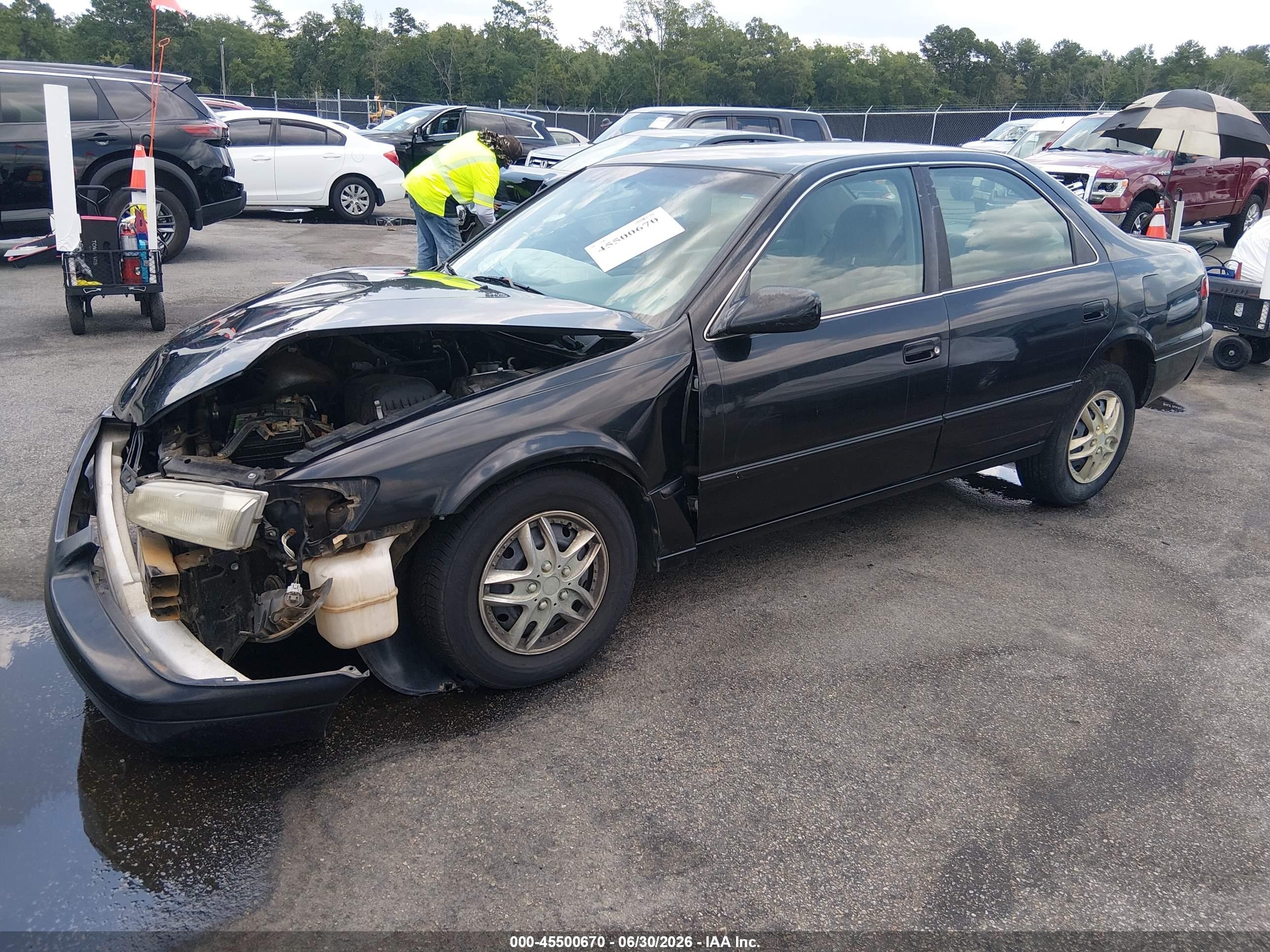 1999 Toyota Camry Ce Black vin: 4T1BG22K8XU531718