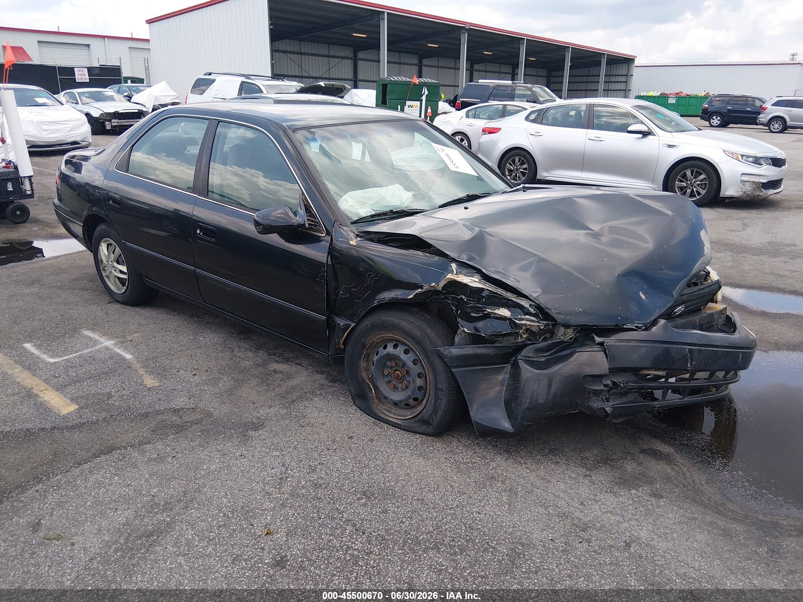 1999 Toyota Camry Ce Black vin: 4T1BG22K8XU531718