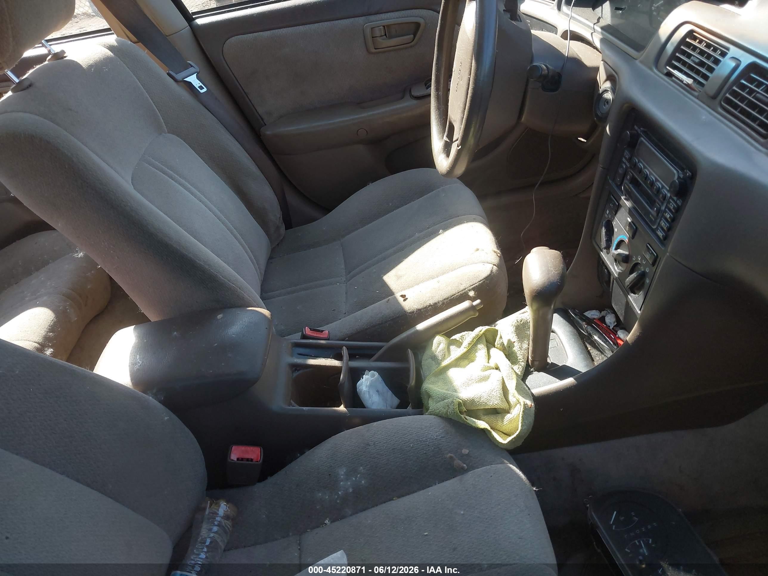 2001 Toyota Camry Le Зеленый vin: 4T1BG22K91U090320