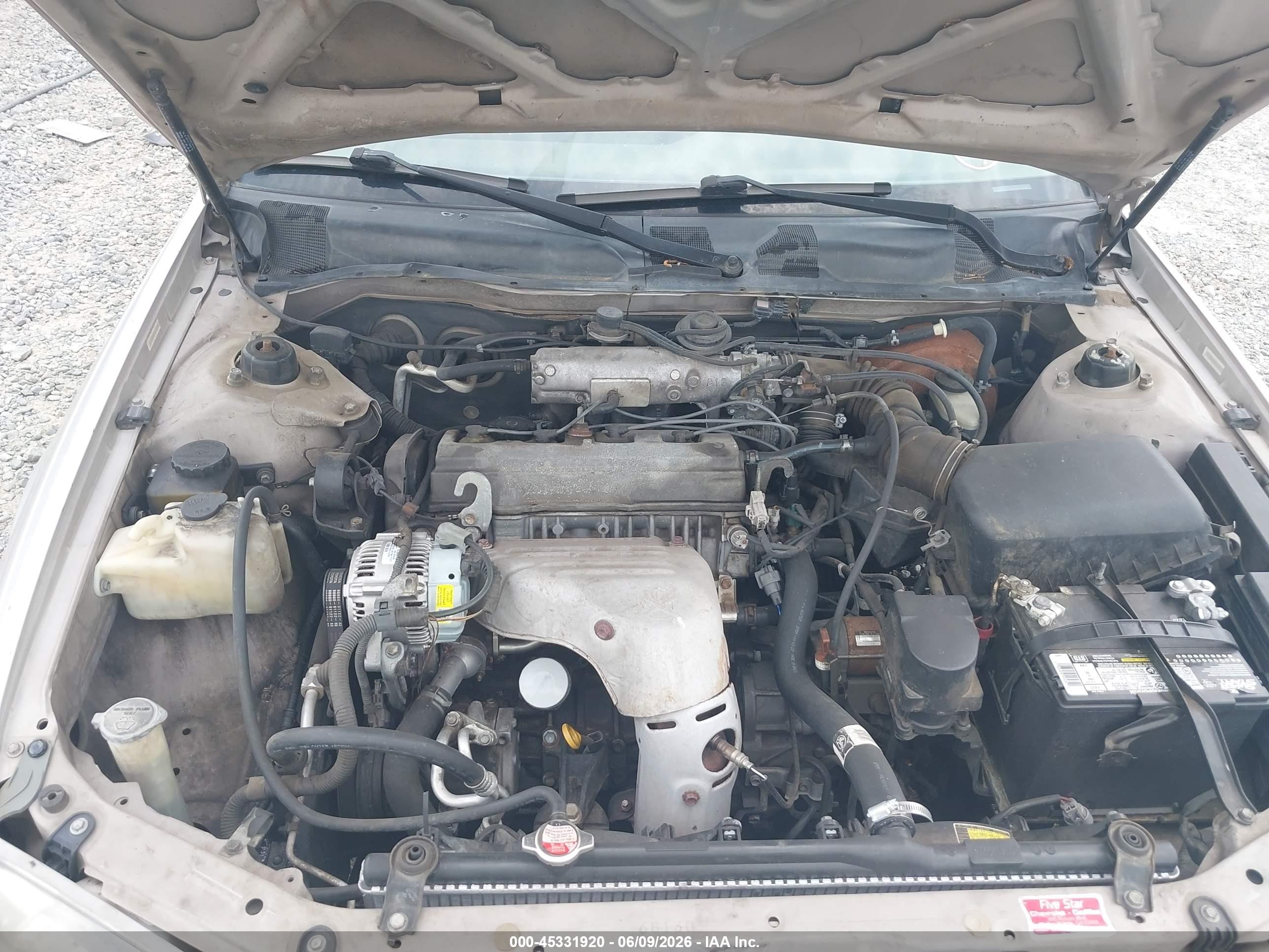 2001 Toyota Camry Le Champagne vin: 4T1BG22K91U792136