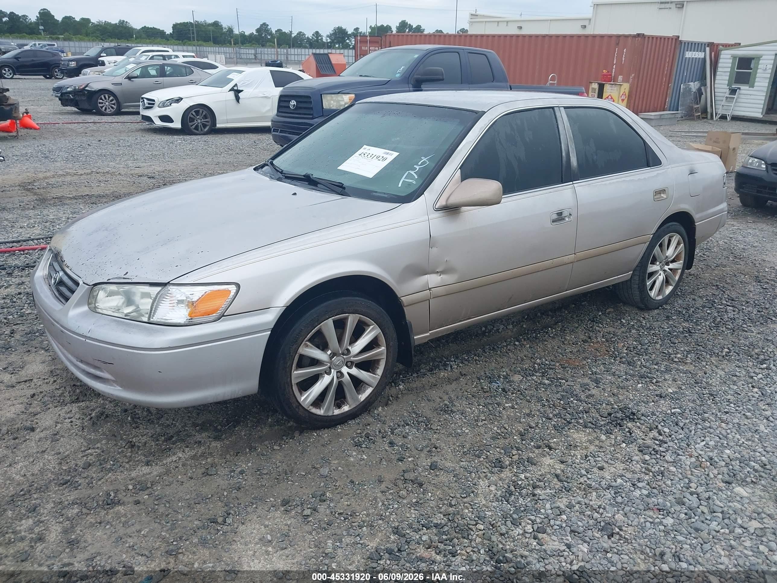2001 Toyota Camry Le Champagne vin: 4T1BG22K91U792136
