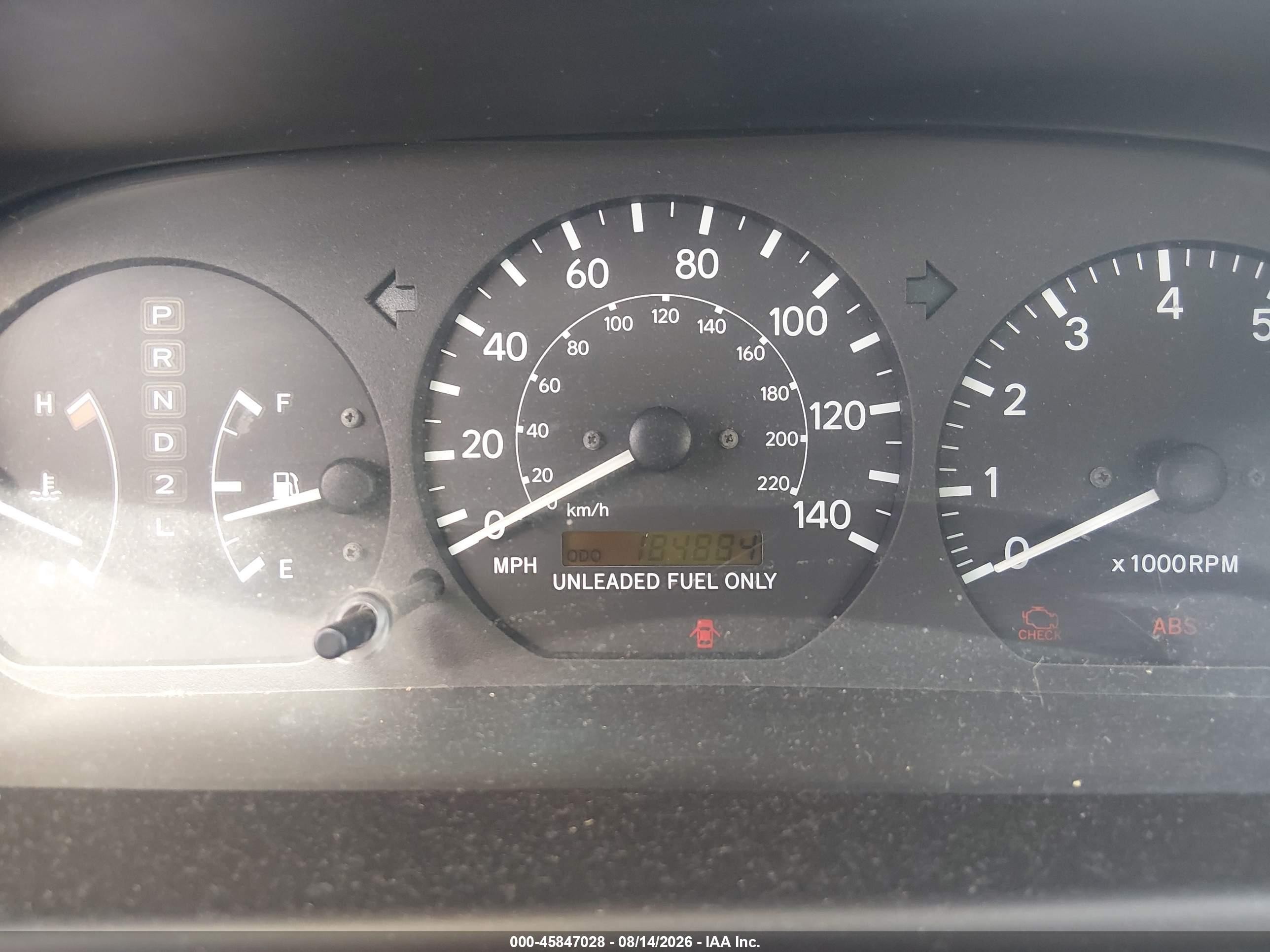 1997 Toyota Camry Le Burgundy vin: 4T1BG22K9VU054455