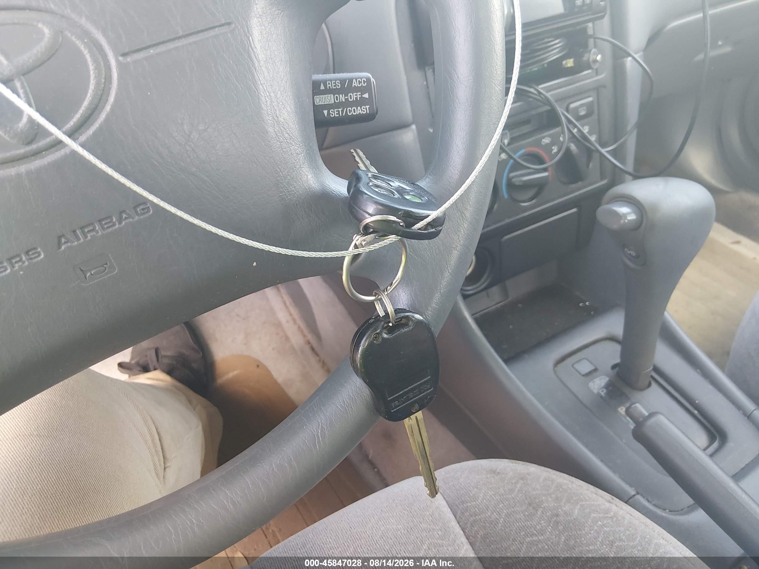 1997 Toyota Camry Le Burgundy vin: 4T1BG22K9VU054455