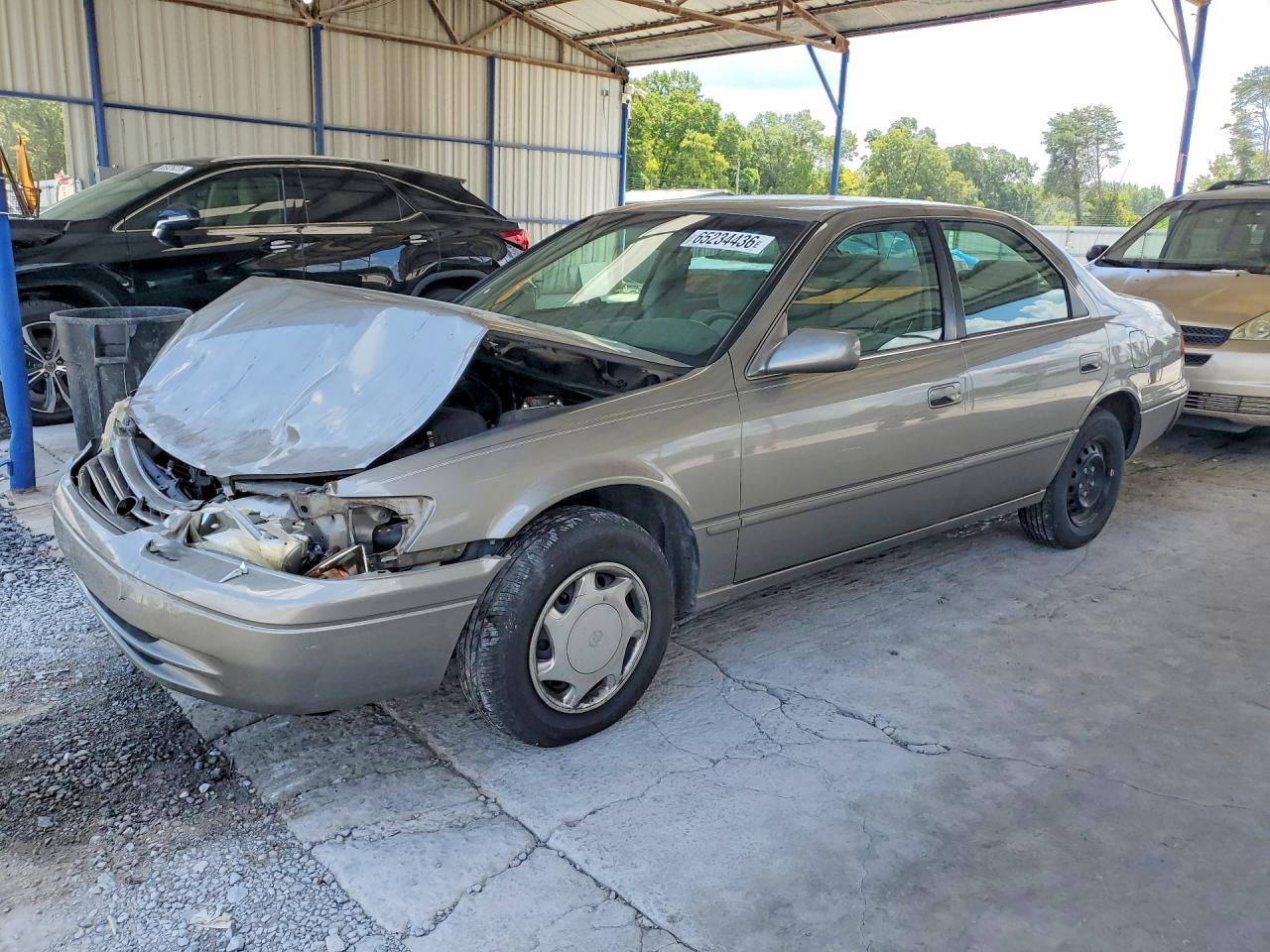 1998 Toyota Camry Ce Silver vin: 4T1BG22K9WU353638