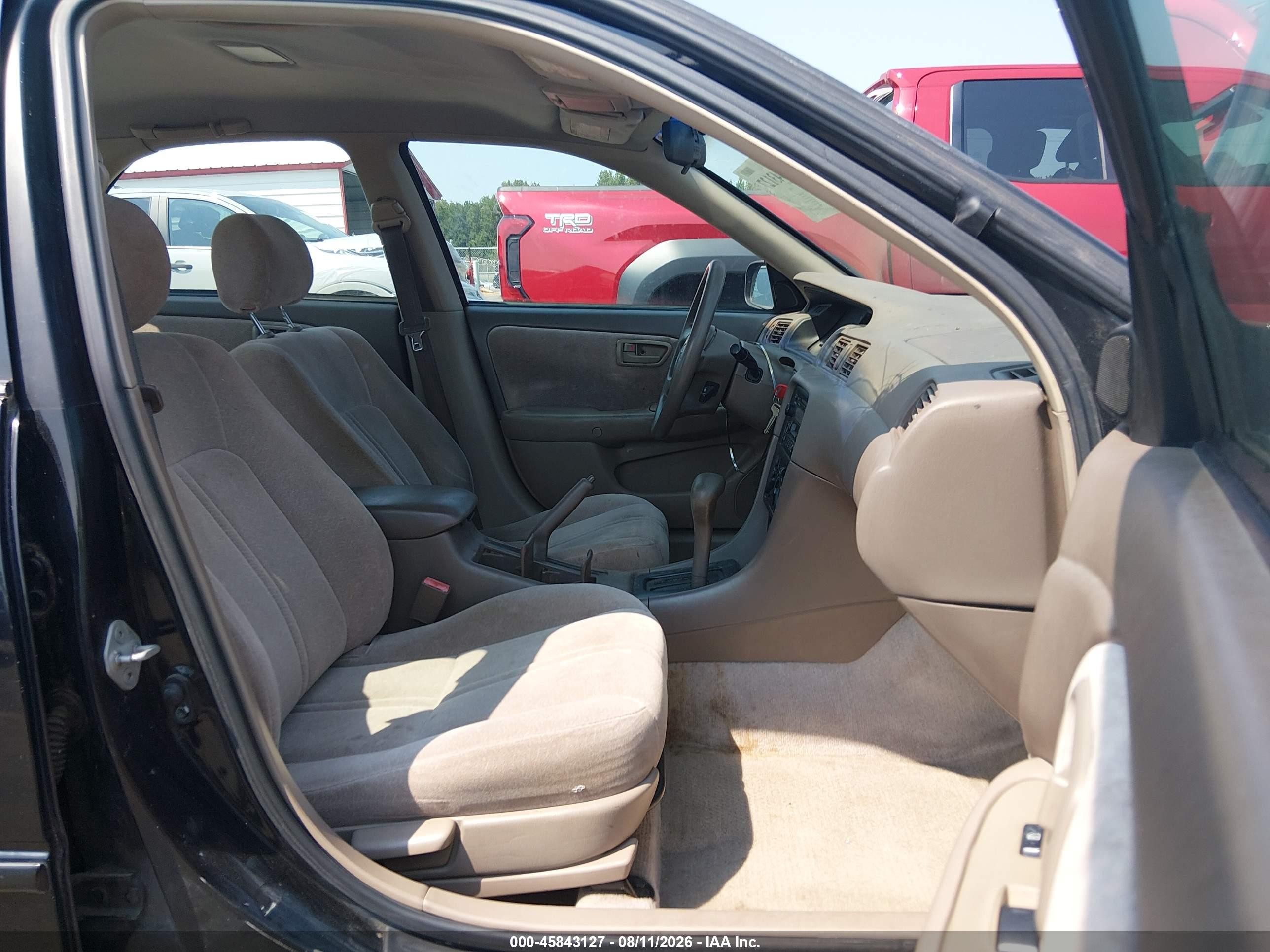 1999 Toyota Camry Le Black vin: 4T1BG22K9XU615630