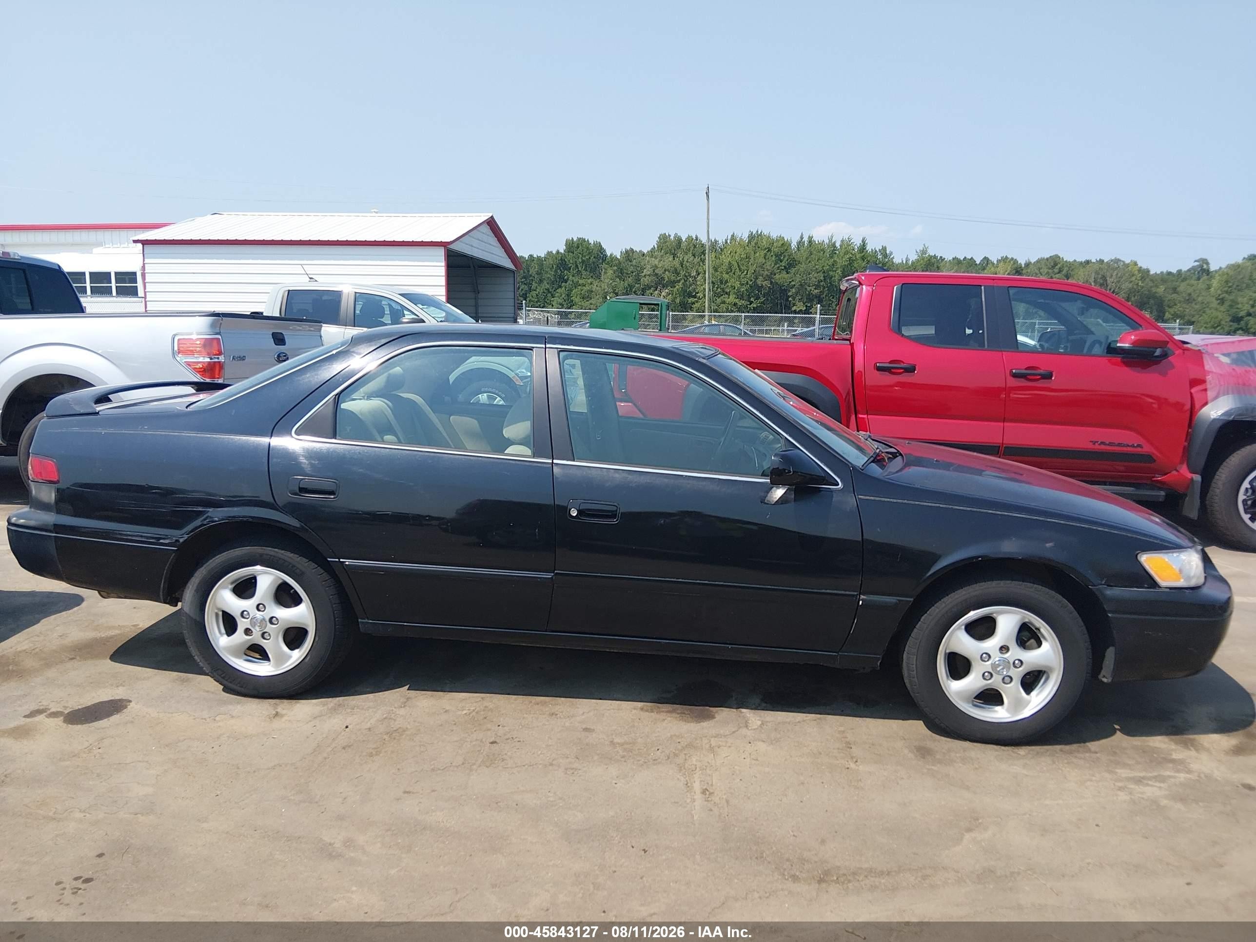 1999 Toyota Camry Le Black vin: 4T1BG22K9XU615630