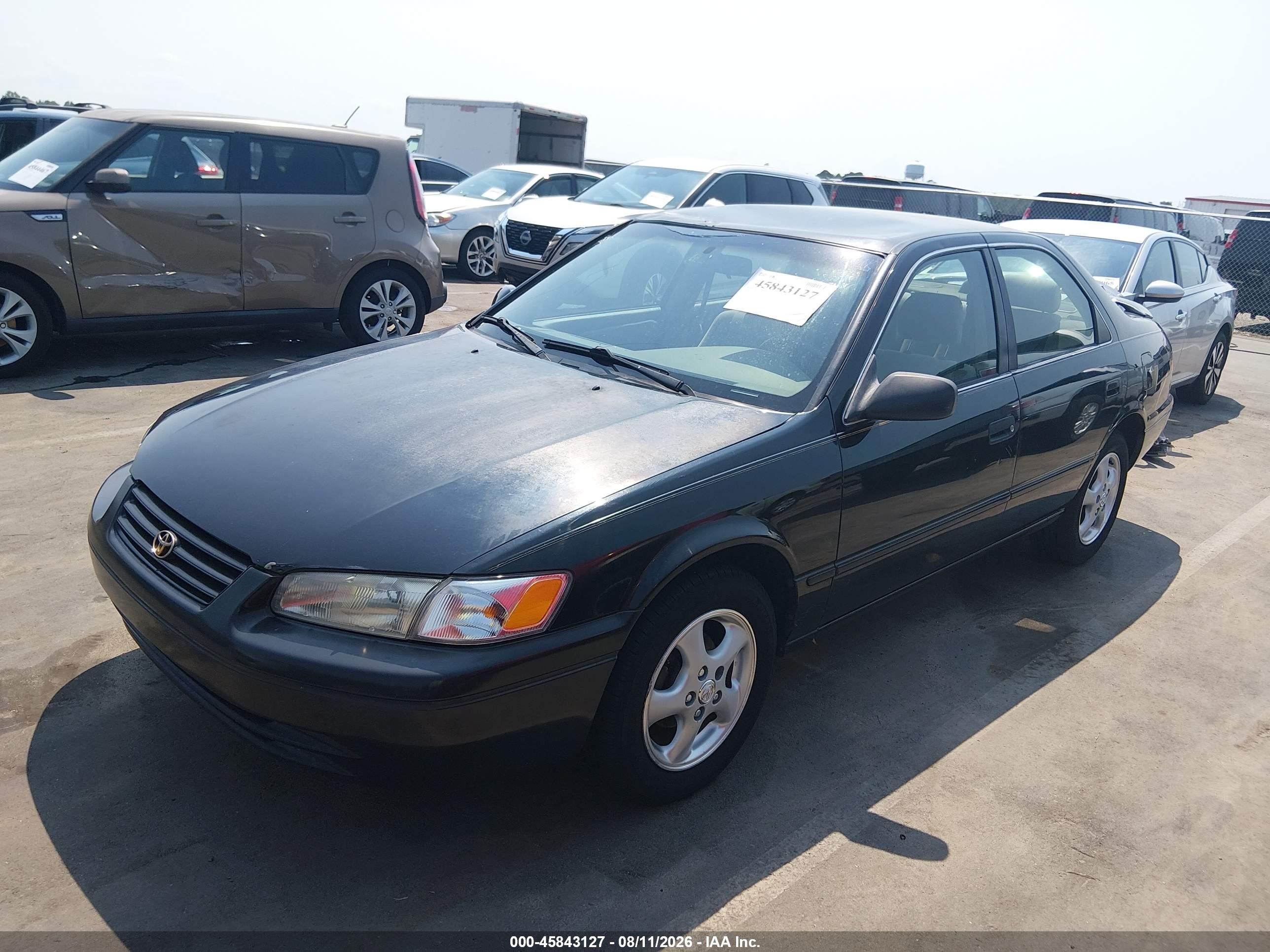 1999 Toyota Camry Le Black vin: 4T1BG22K9XU615630