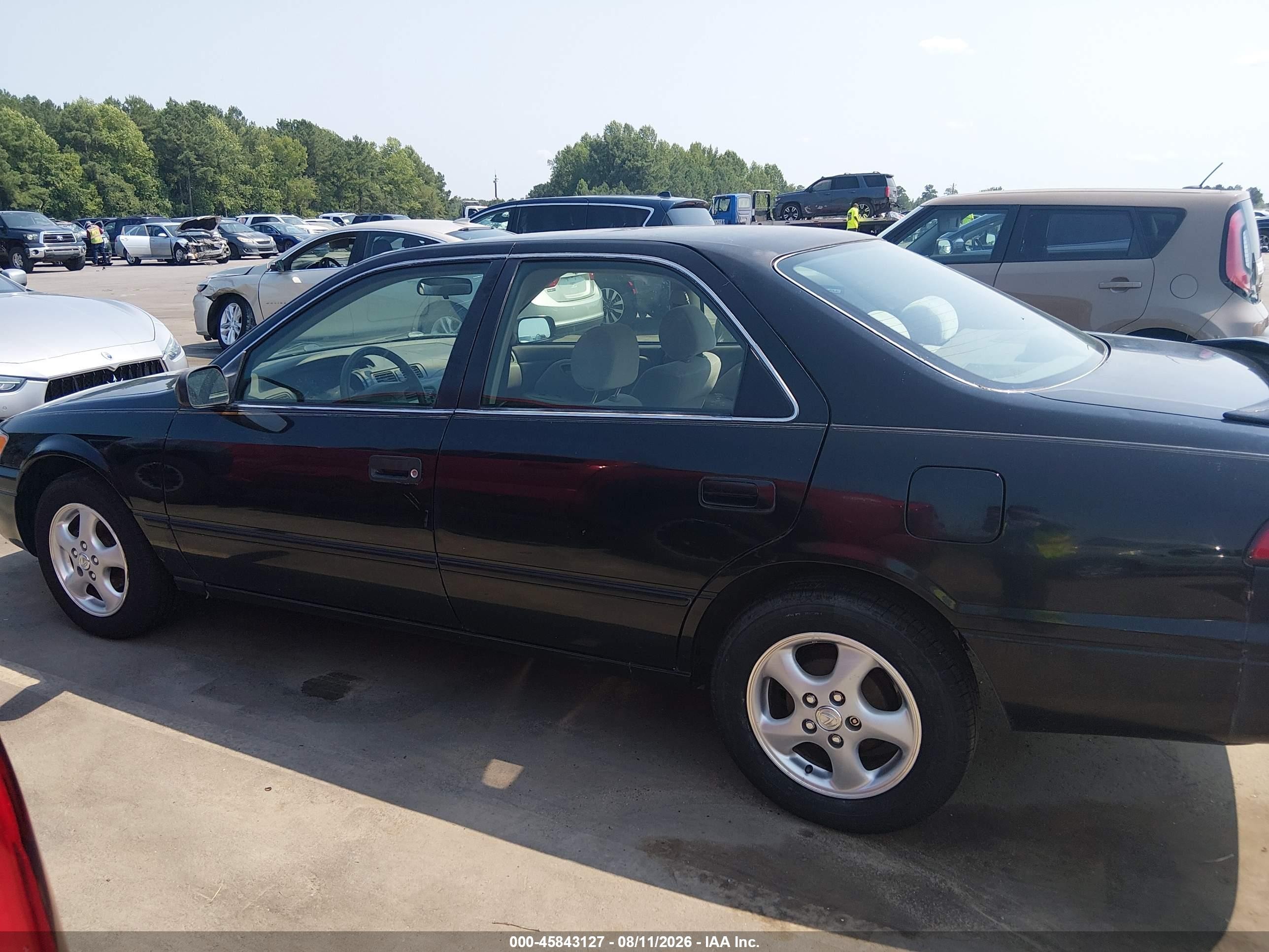 1999 Toyota Camry Le Black vin: 4T1BG22K9XU615630