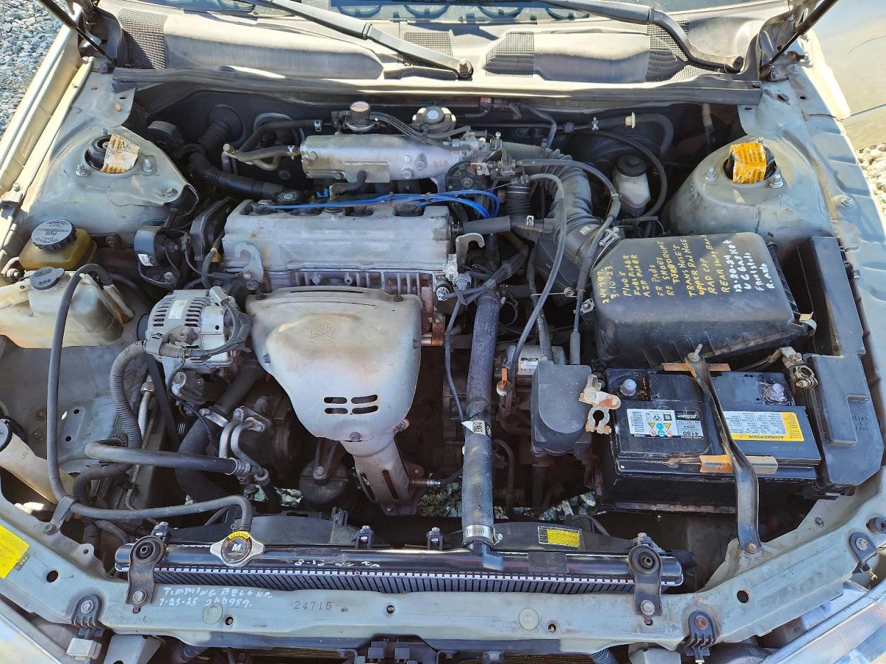 2000 Toyota Camry Le Silver vin: 4T1BG22K9YU008581