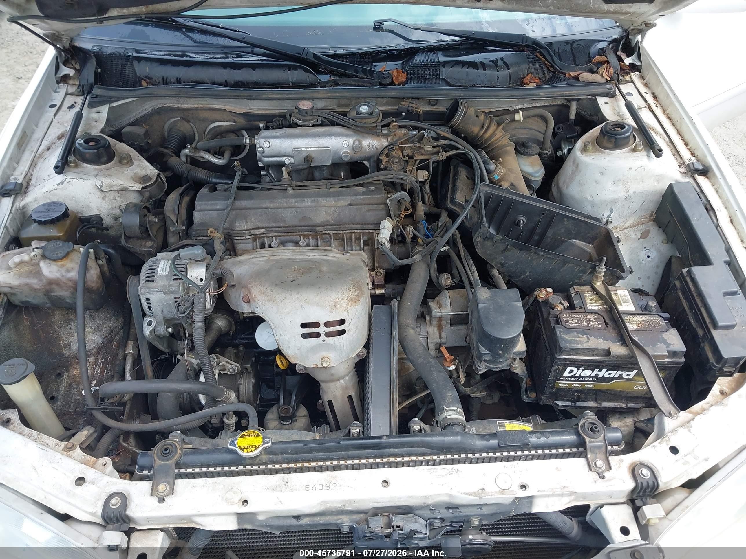2000 Toyota Camry Le White vin: 4T1BG22K9YU925567