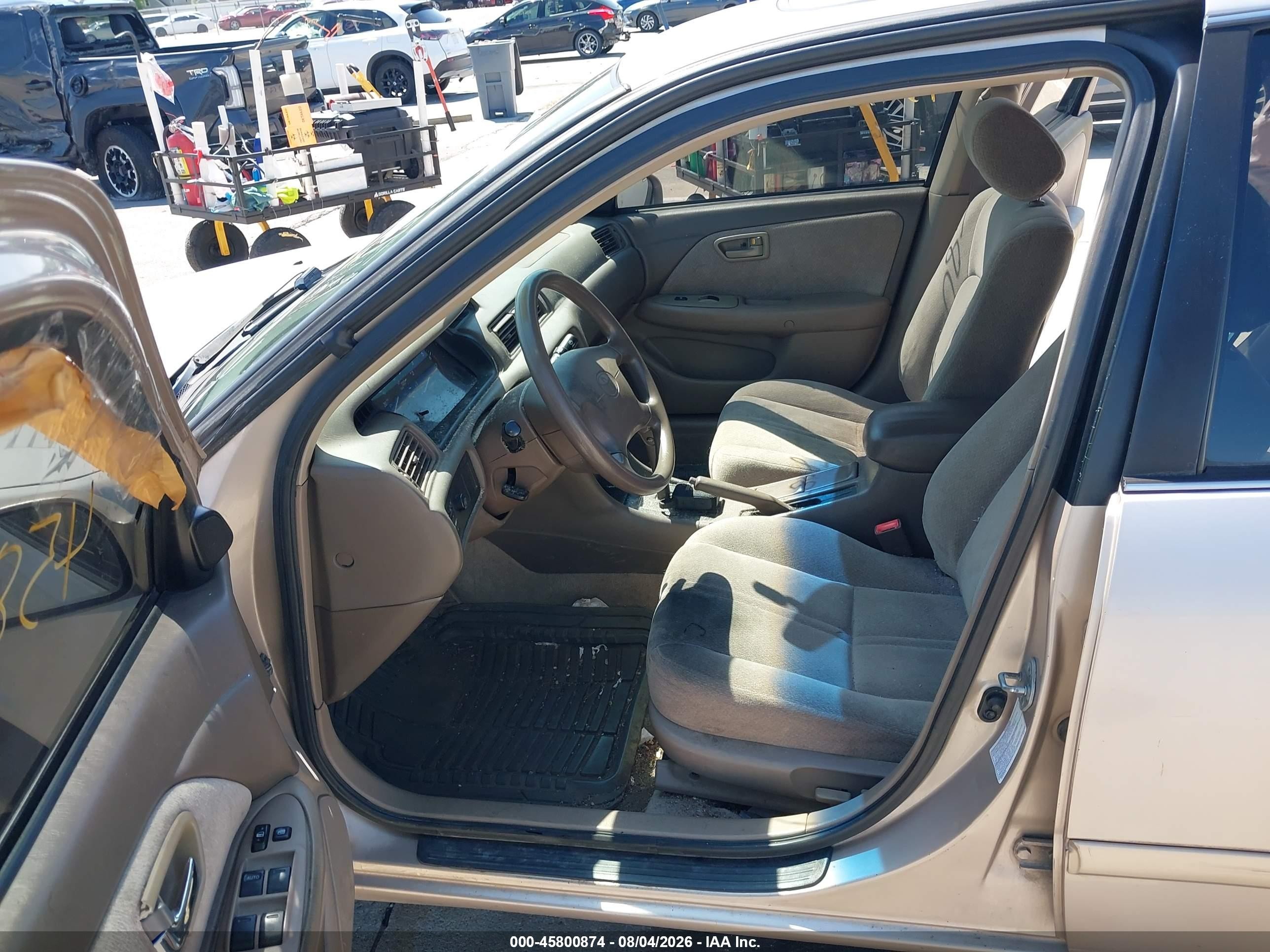 2001 Toyota Camry Le Gray vin: 4T1BG22KX1U099771