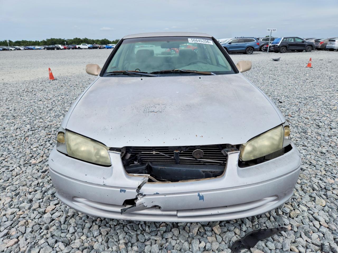 2001 Toyota Camry Ce Silver vin: 4T1BG22KX1U110087