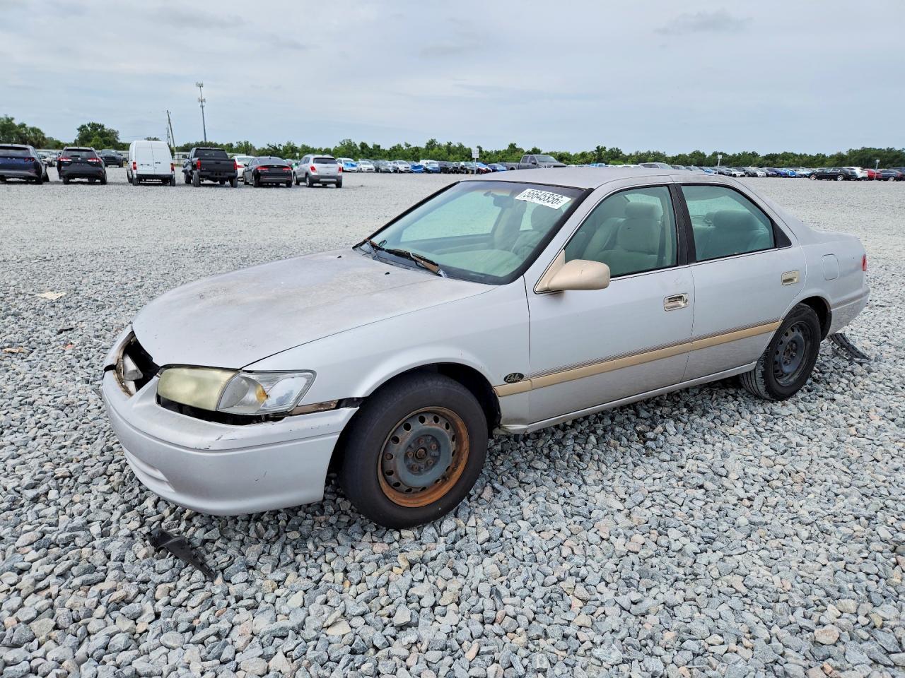 2001 Toyota Camry Ce Silver vin: 4T1BG22KX1U110087