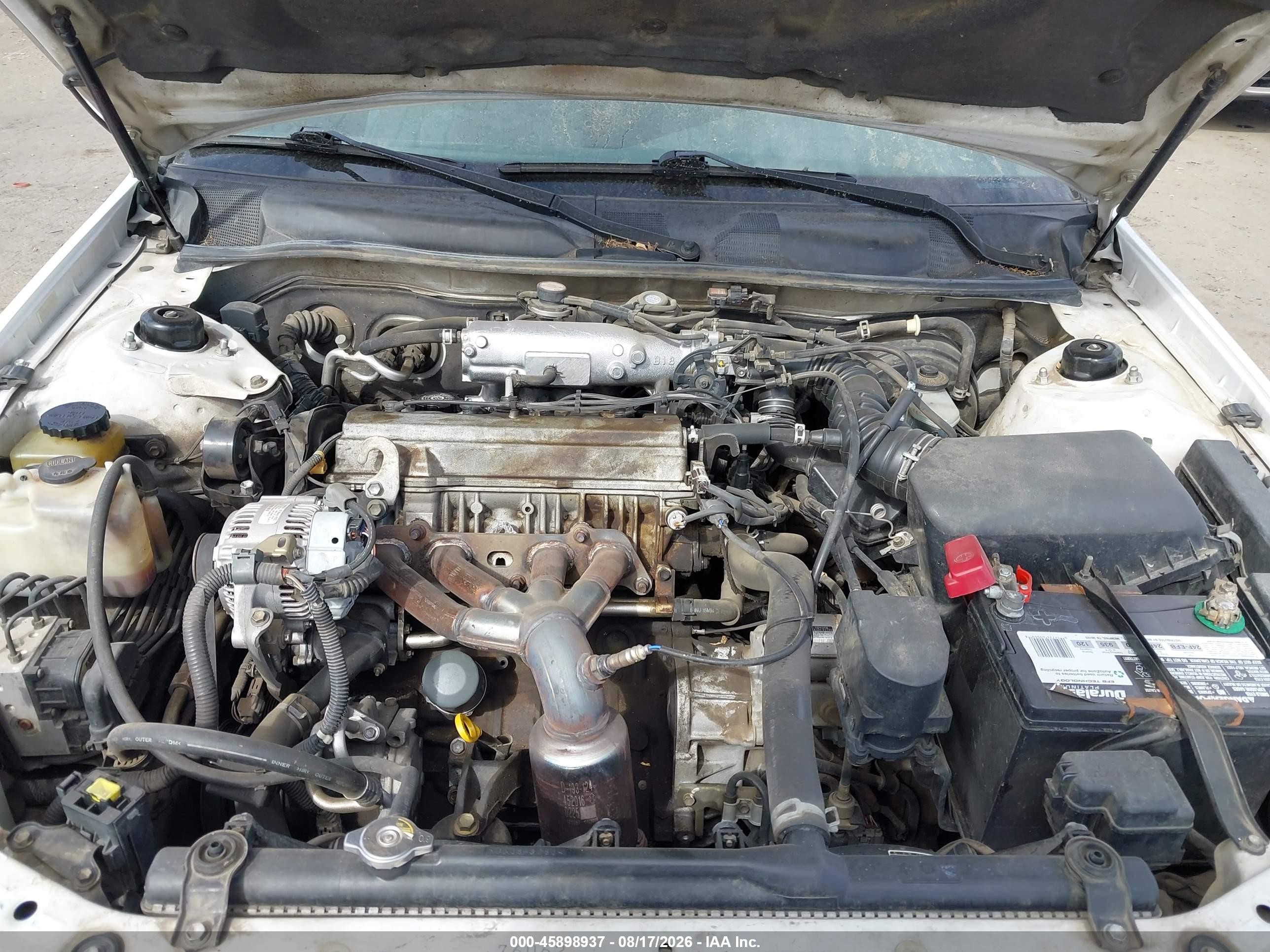2001 Toyota Camry Le White vin: 4T1BG22KX1U852716