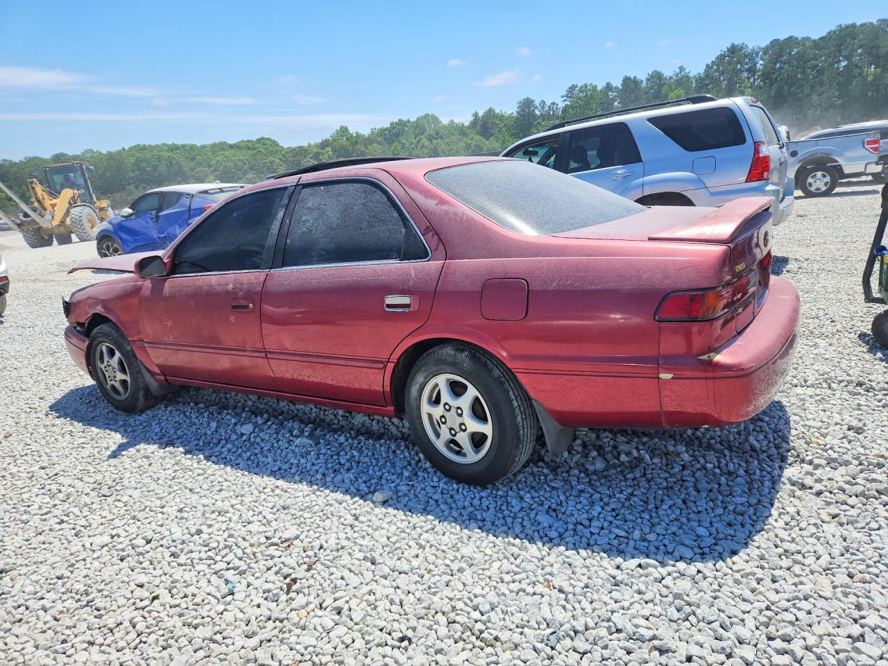 1997 Toyota Camry Le Красный vin: 4T1BG22KXVU010660