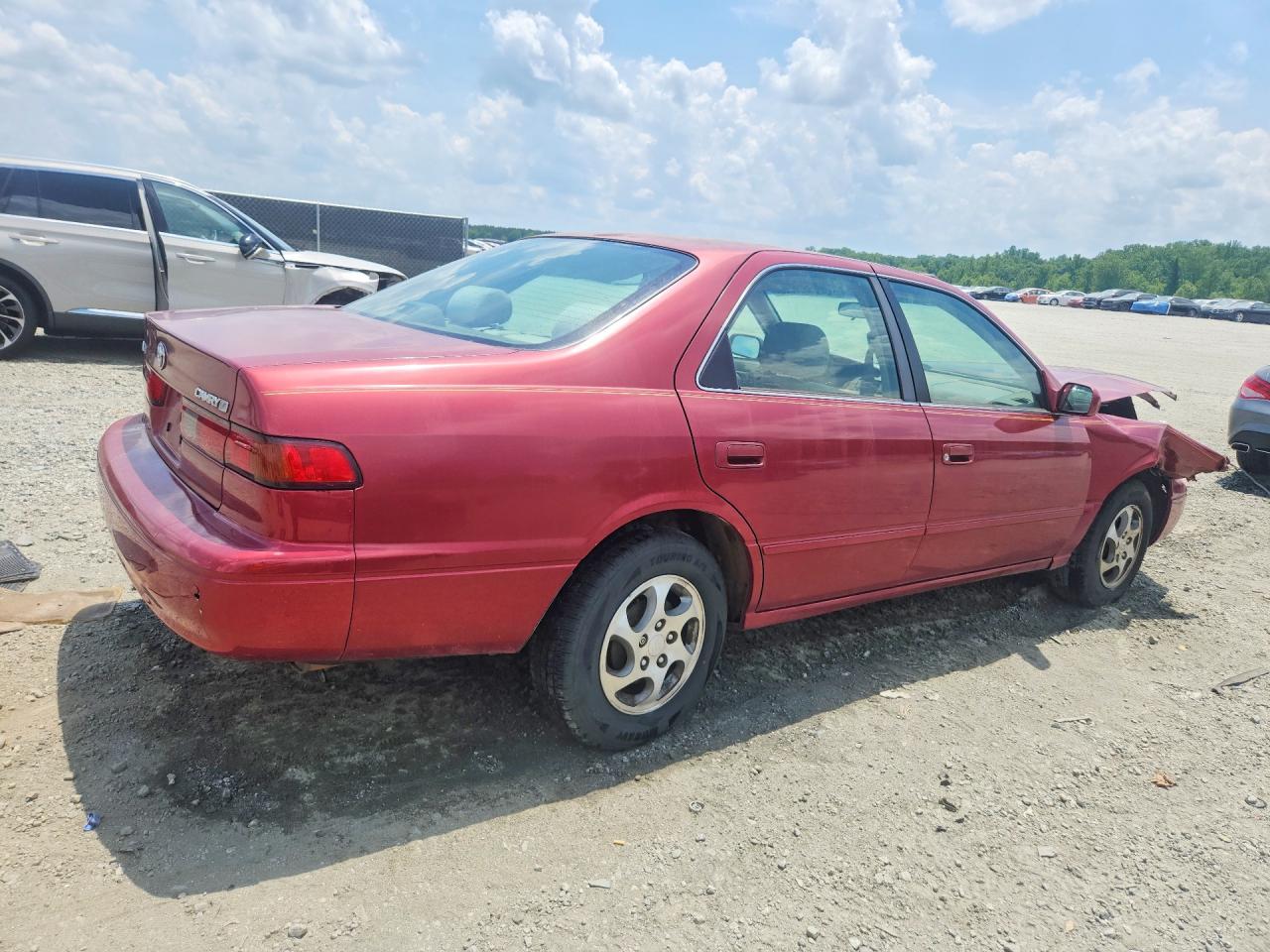 1997 Toyota Camry Le Burgundy vin: 4T1BG22KXVU117434