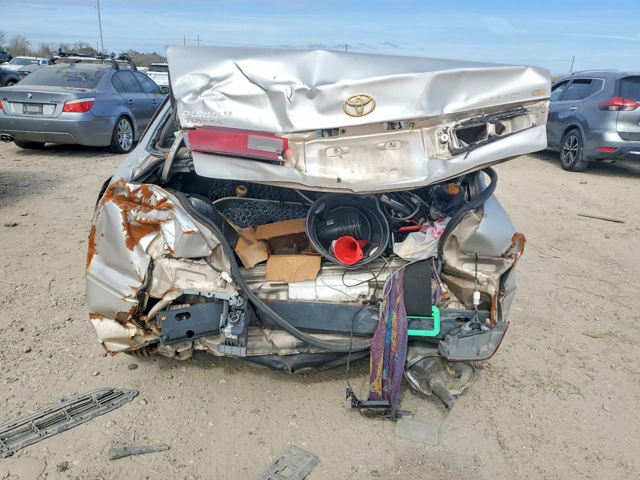 1997 Toyota Camry Ce Tan vin: 4T1BG22KXVU150773