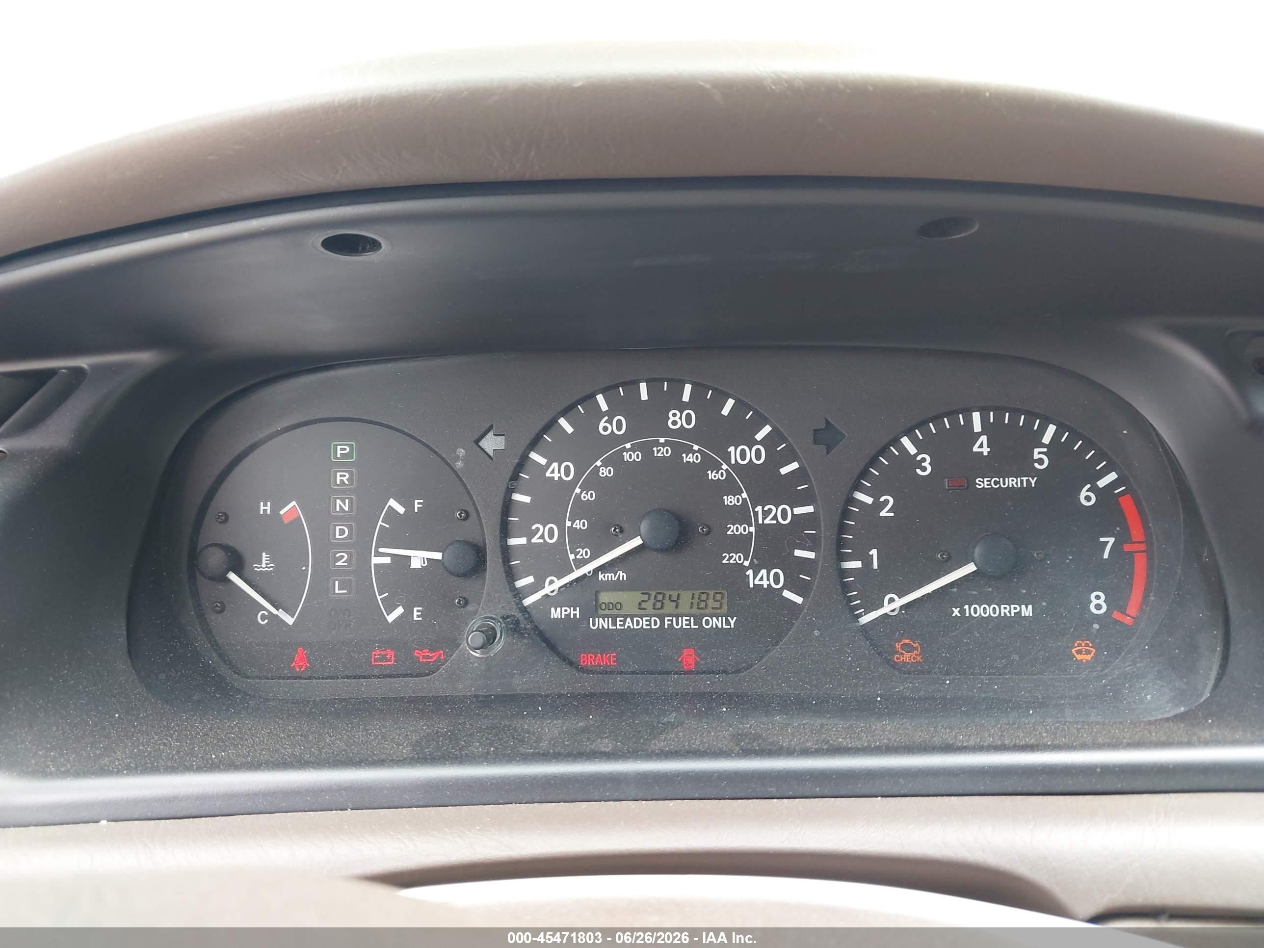 1998 Toyota Camry Le Brown vin: 4T1BG22KXWU262586