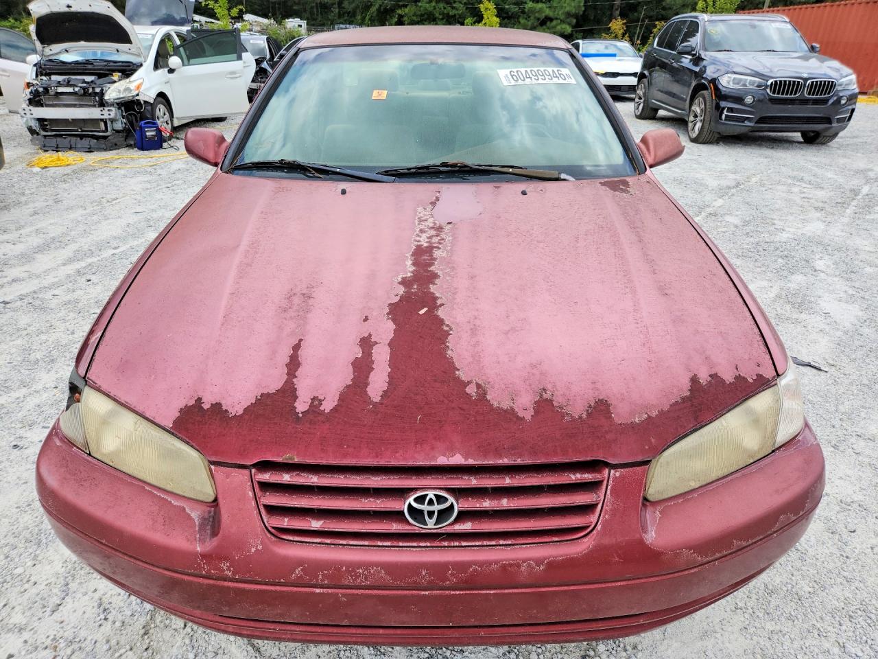 1999 Toyota Camry Ce Burgundy vin: 4T1BG22KXXU604166