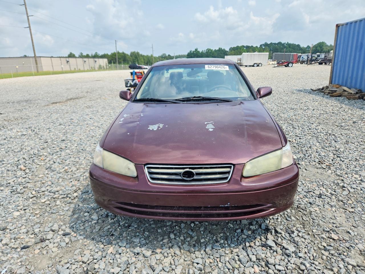2000 Toyota Camry Le Burgundy vin: 4T1BG22KXYU750052