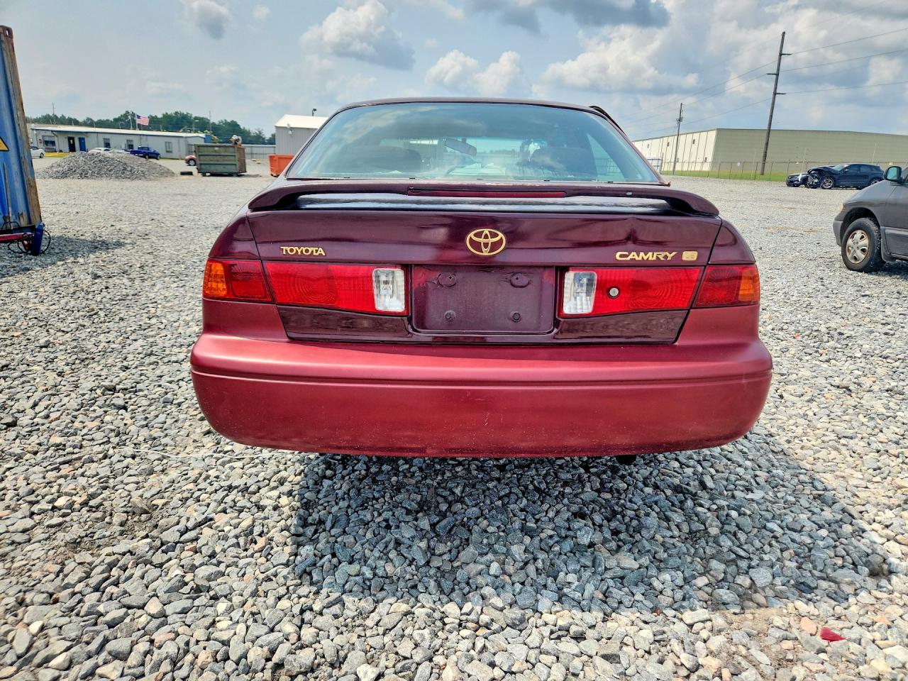 2000 Toyota Camry Le Burgundy vin: 4T1BG22KXYU750052