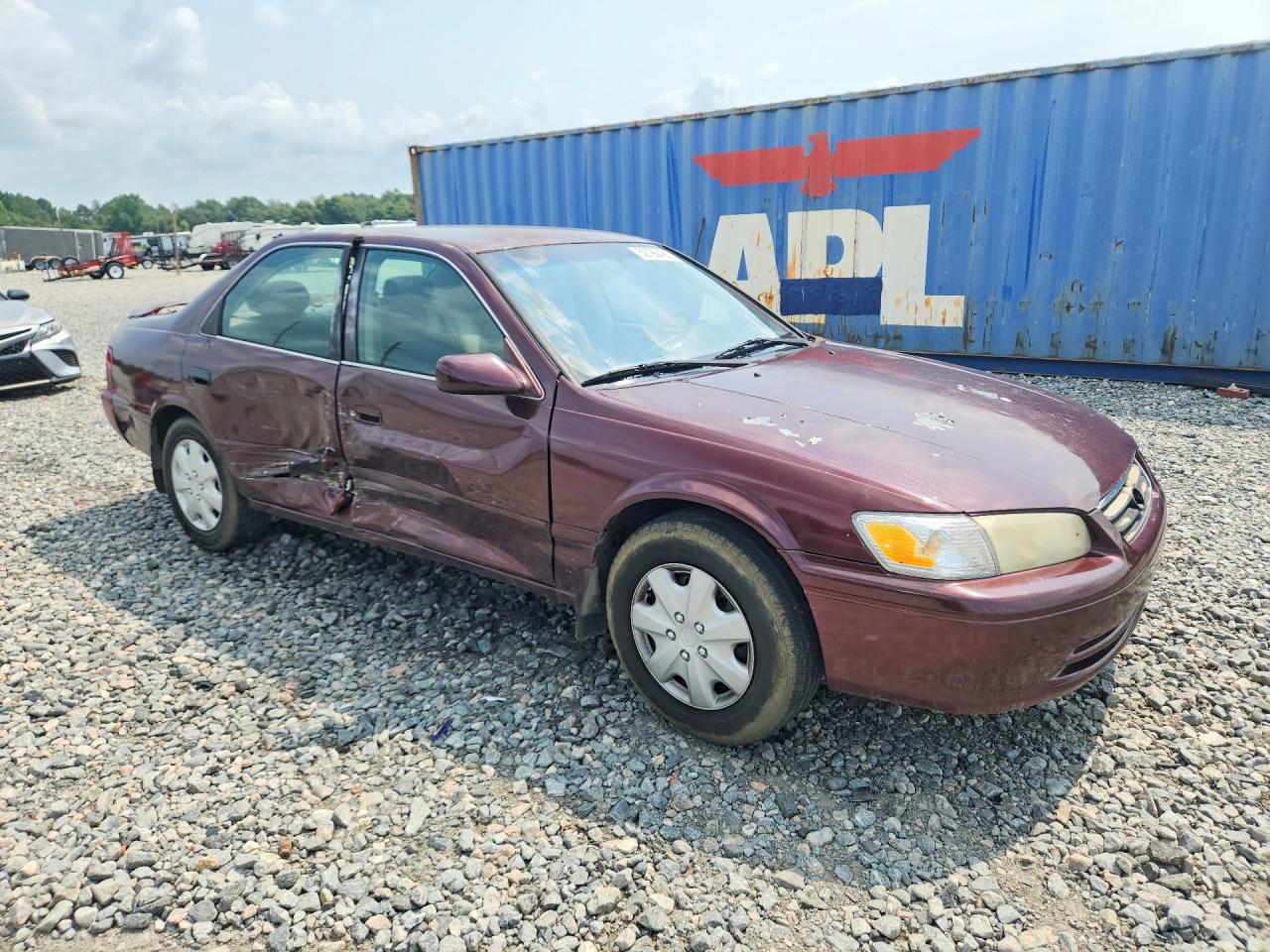 2000 Toyota Camry Le Burgundy vin: 4T1BG22KXYU750052