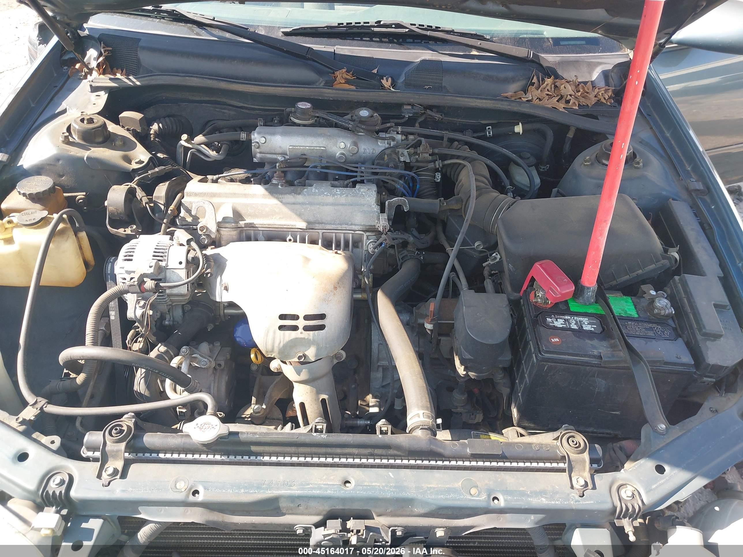 2000 Toyota Camry Le Green vin: 4T1BG22KXYU990198