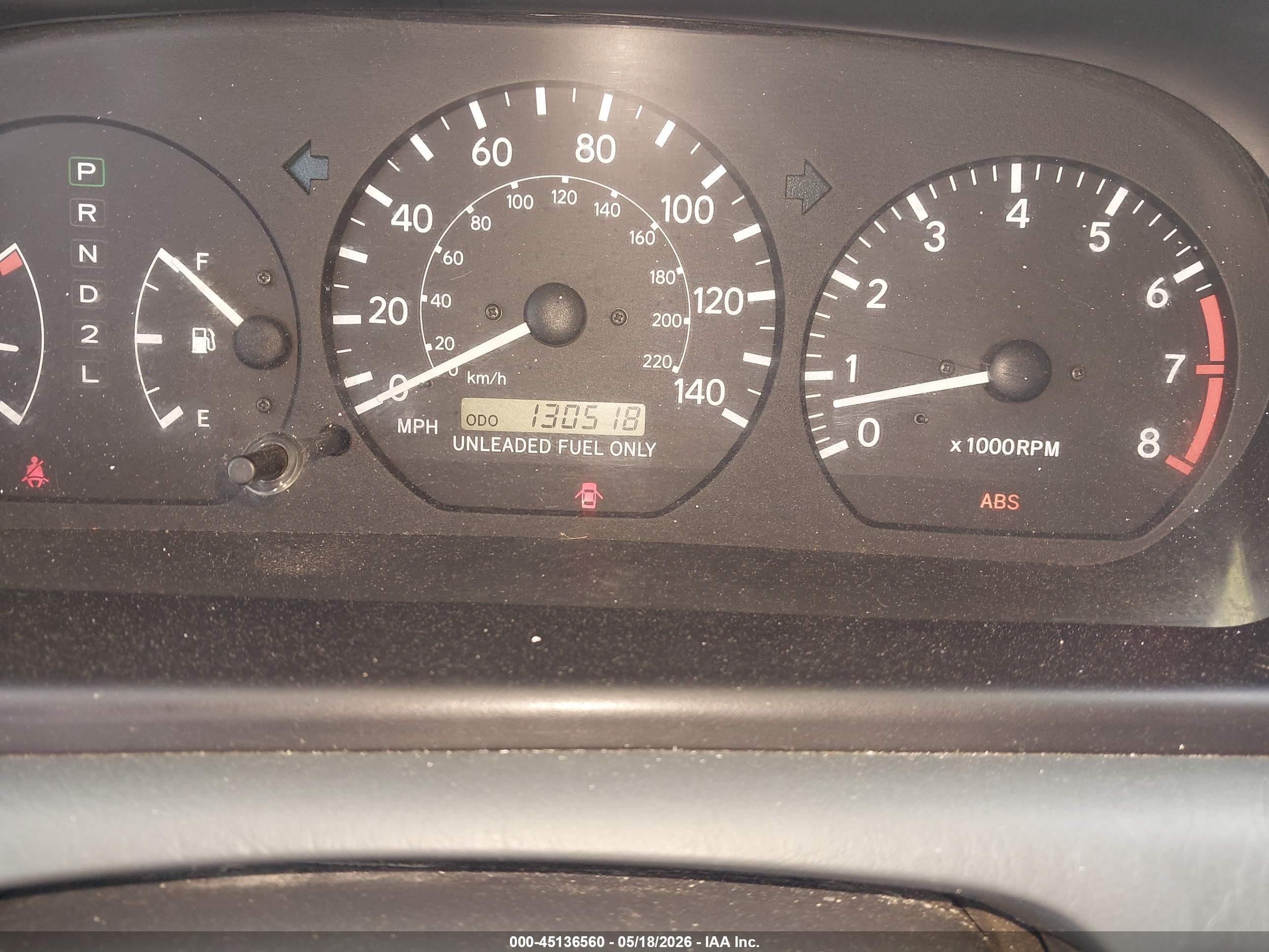 1998 Toyota Camry Le White vin: 4T1BG28K4WU269010